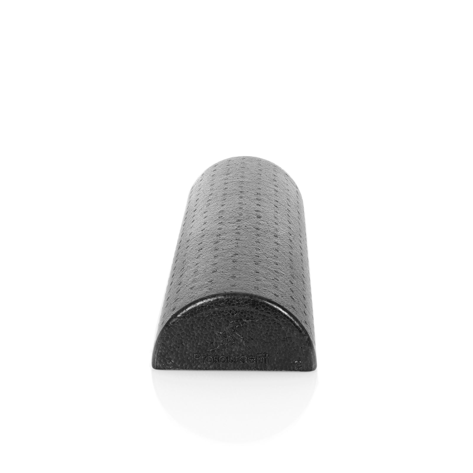 High Density Half Round Foam Roller 18x3-in, Black