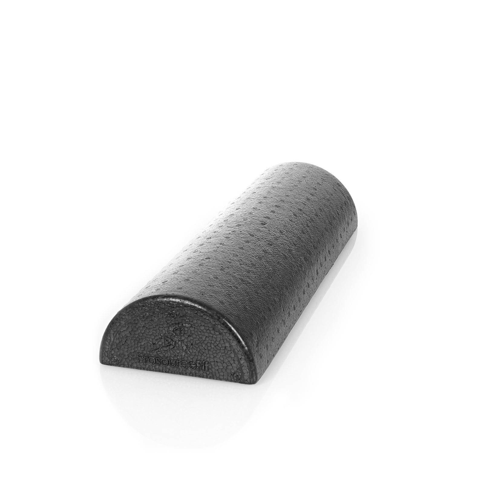 High Density Half Round Foam Roller 18x3-in, Black