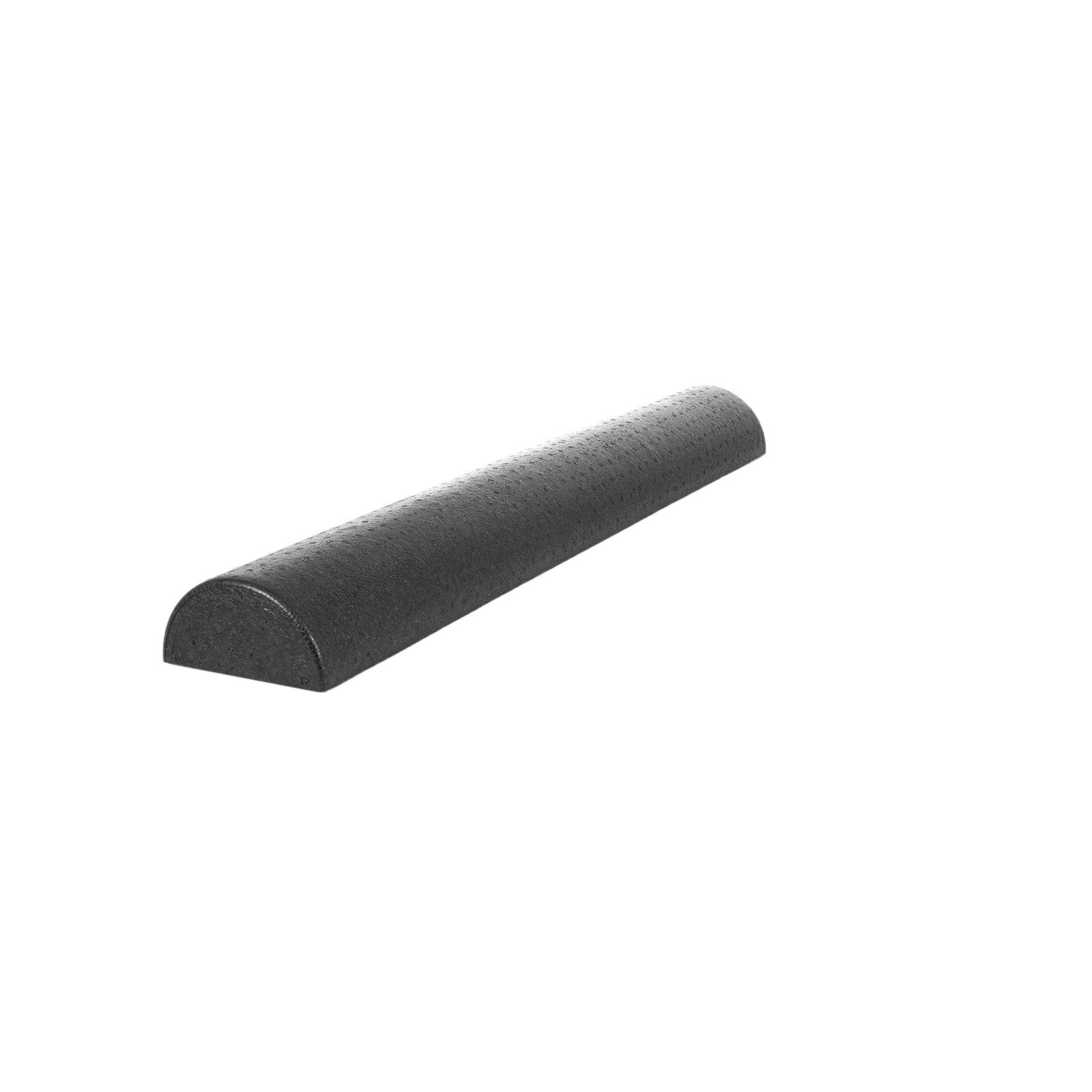 High Density Half Round Foam Roller 36x3-in, Black