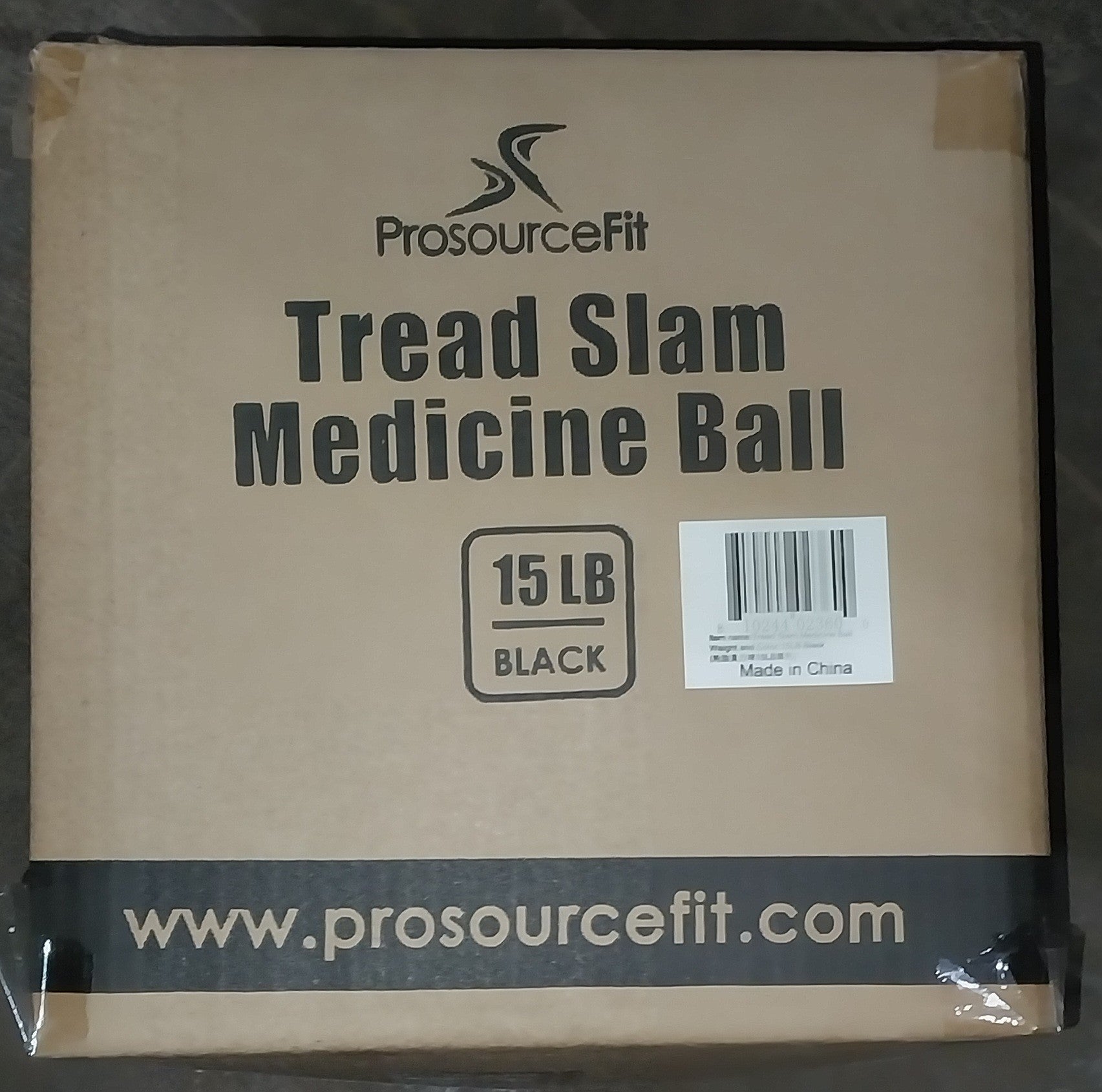 Tread Slam Ball 15 lb, Black