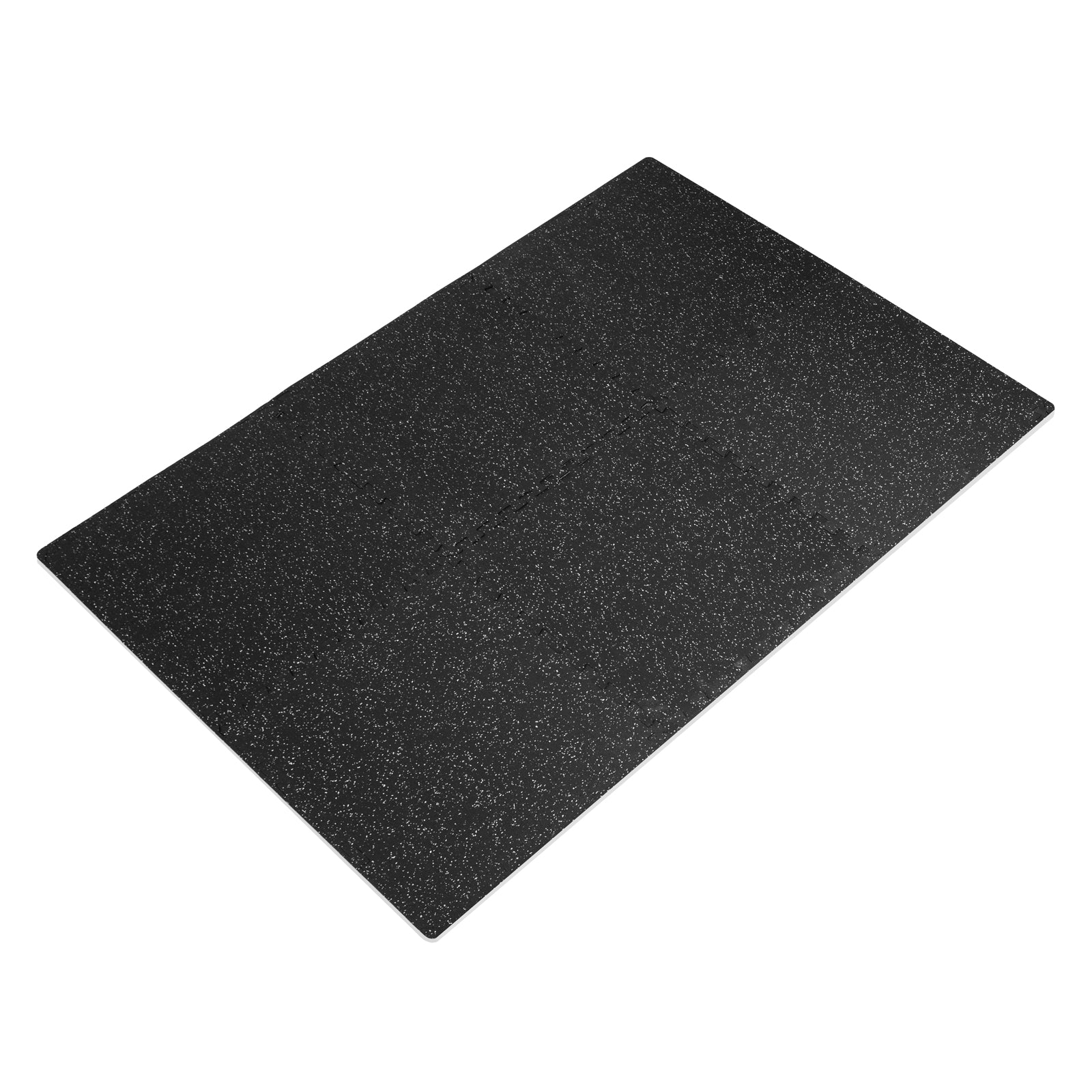 Rubber Top Exercise Puzzle Mat 1/2-in, Grey, 24 Sq Ft - 6 Tiles