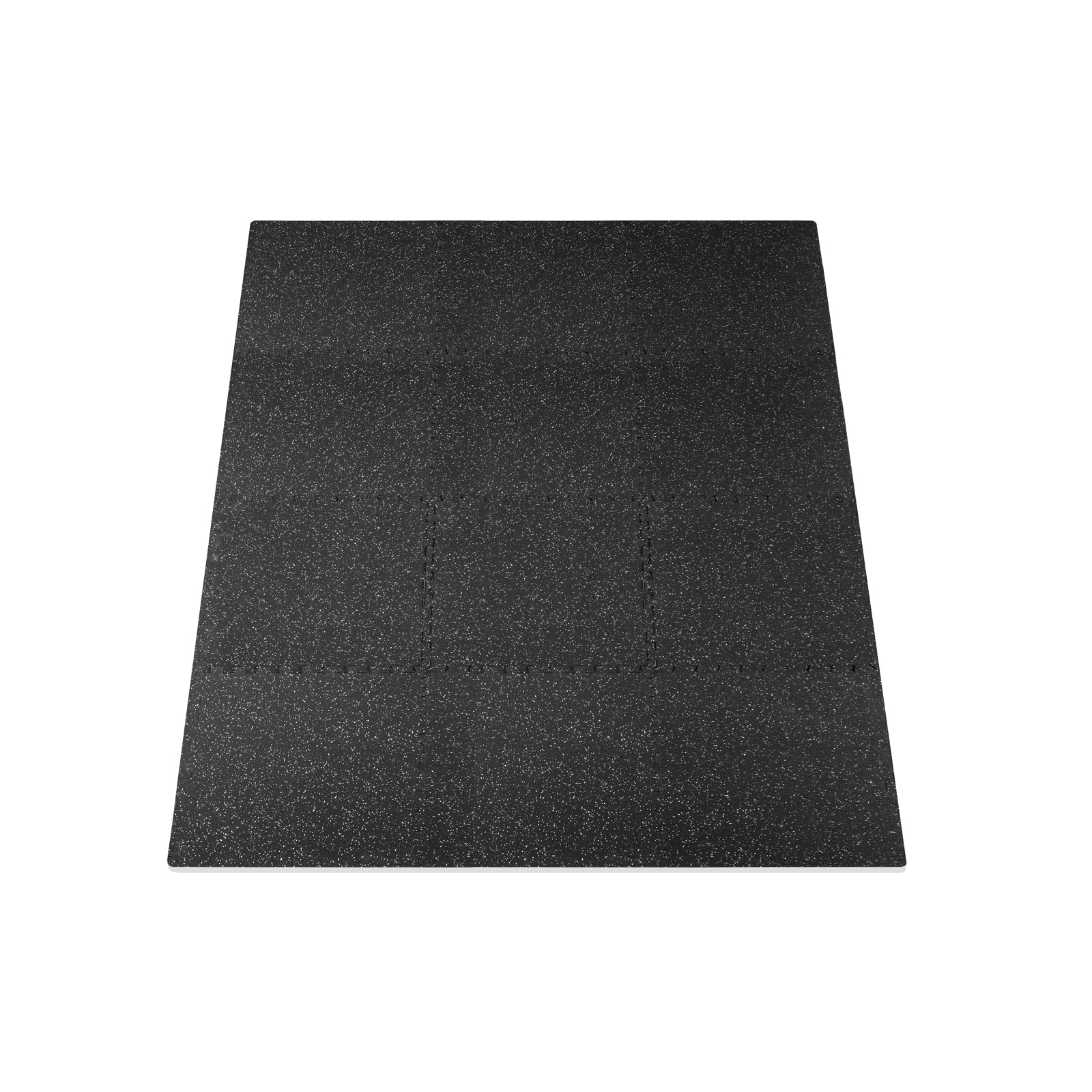 Rubber Top Exercise Puzzle Mat 3/4-in, Grey, 48 Sq Ft - 12 Tiles
