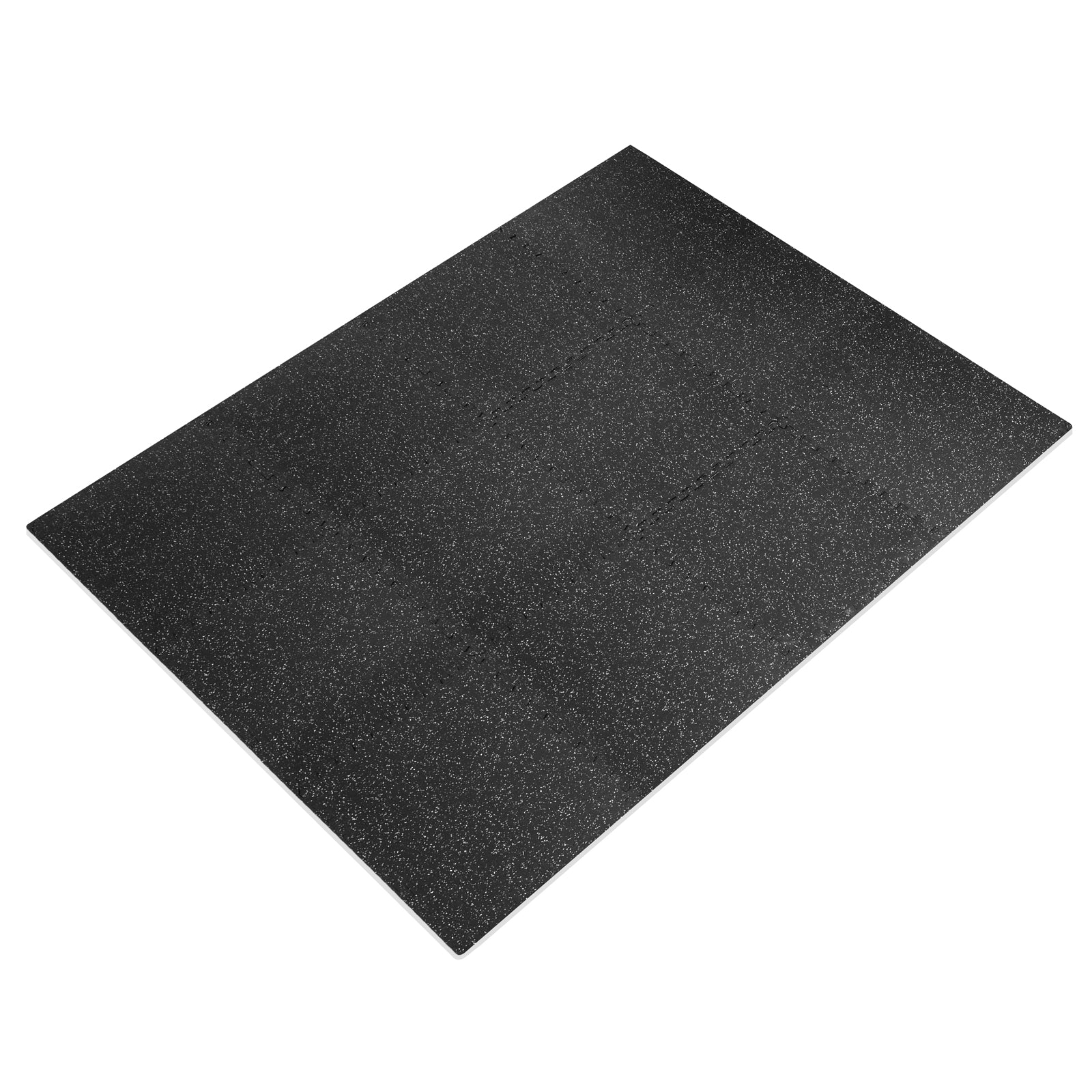 Rubber Top Exercise Puzzle Mat 3/4-in, Grey, 48 Sq Ft - 12 Tiles