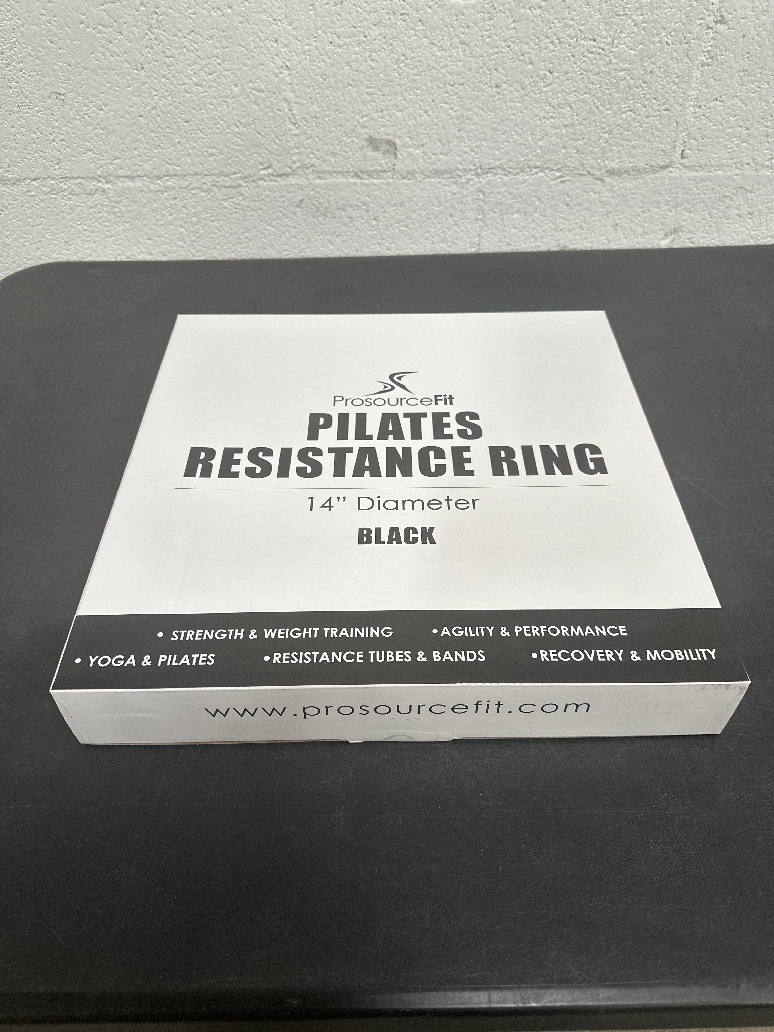 Pilates Resistance Ring, Black