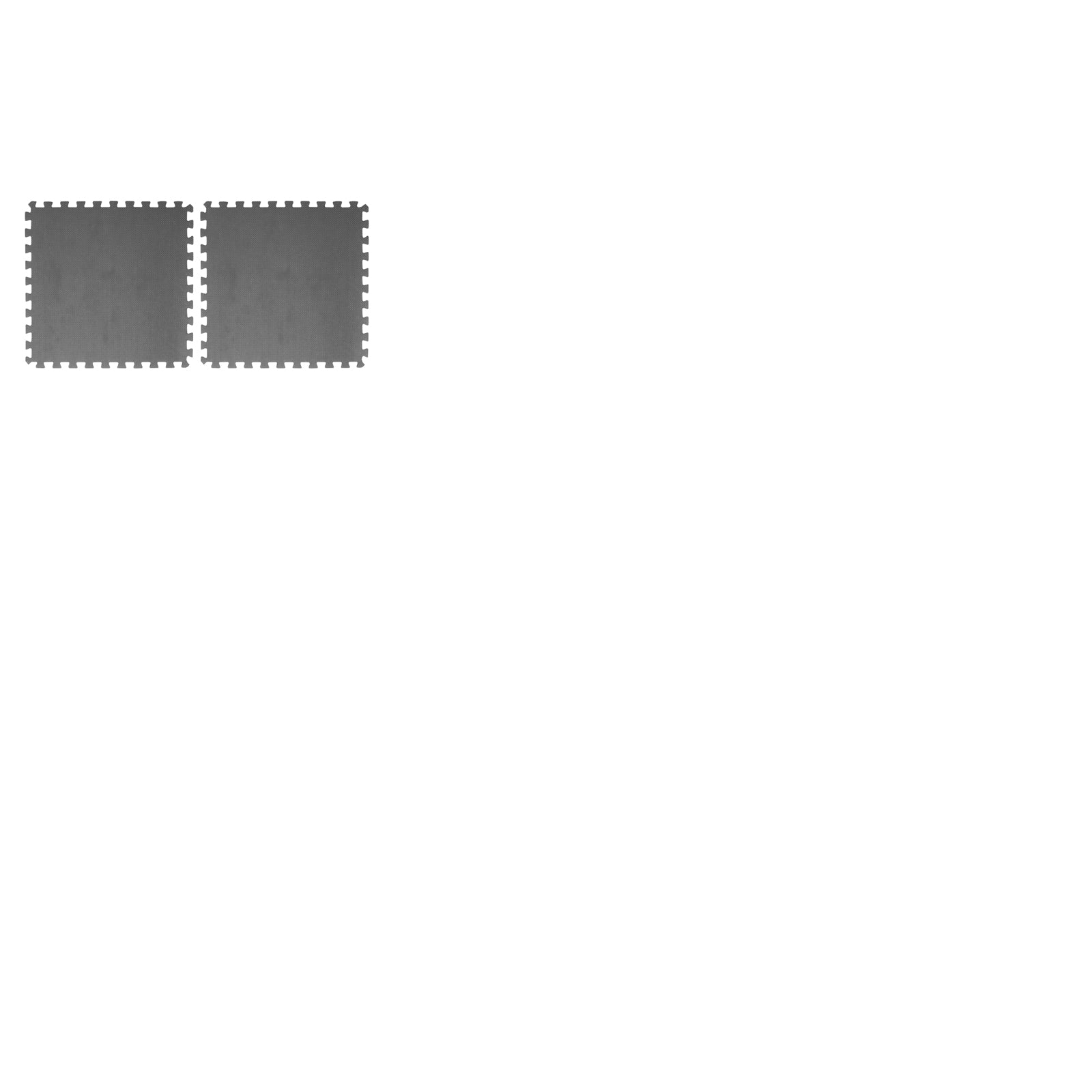 Weaved Pattern Exercise Puzzle Mat 3/4-in, Gray, 96 Sq Ft - 24 Tiles