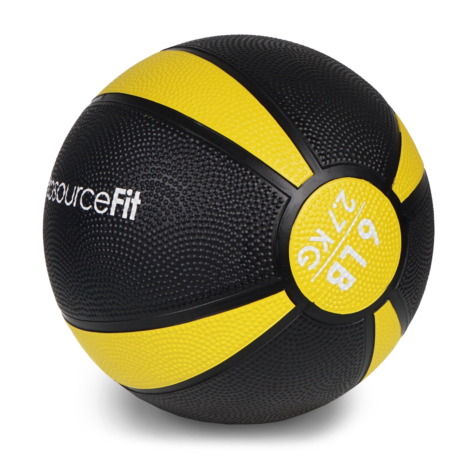 Rubber Medicine Ball, 6 lb