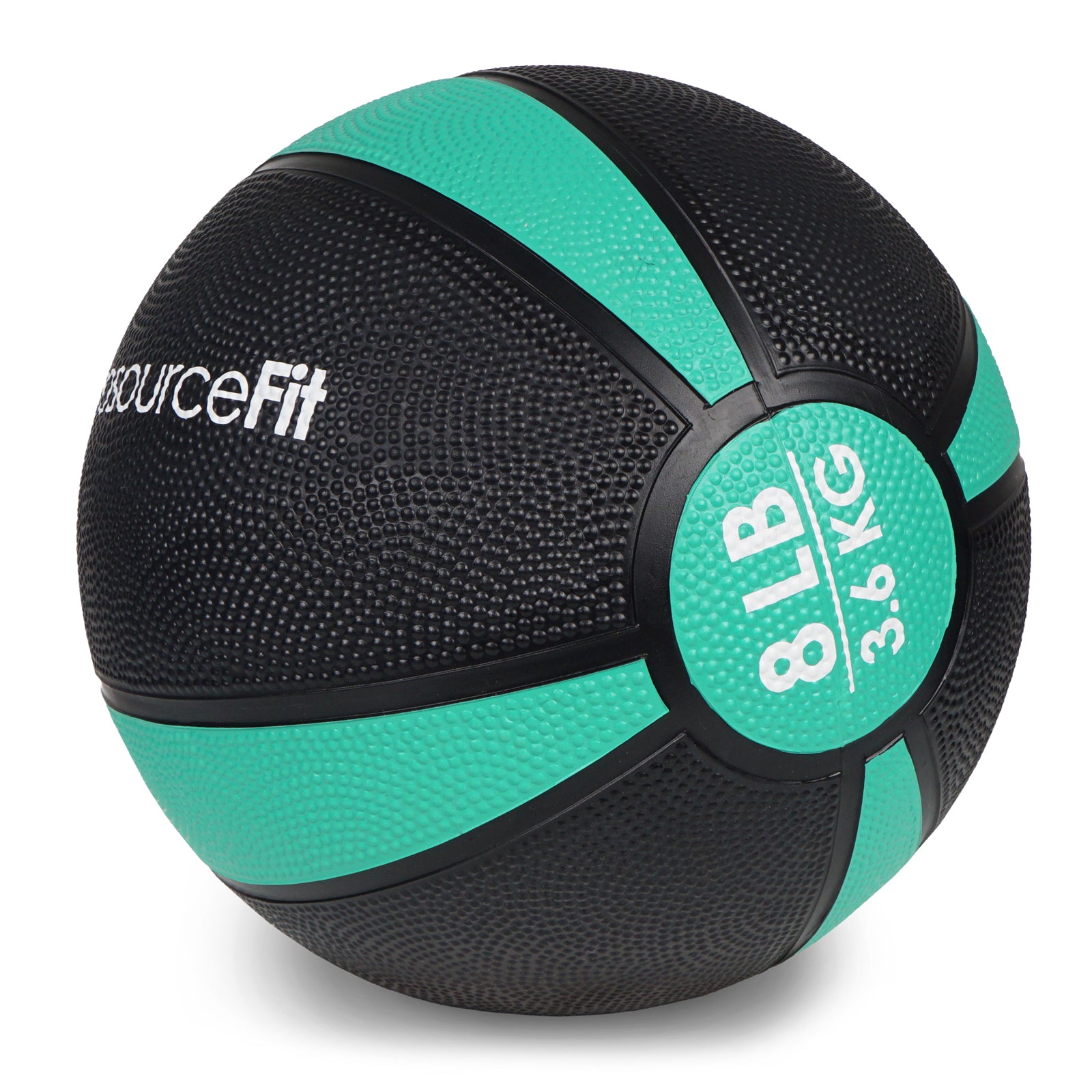 Rubber Medicine Ball, 8 lb