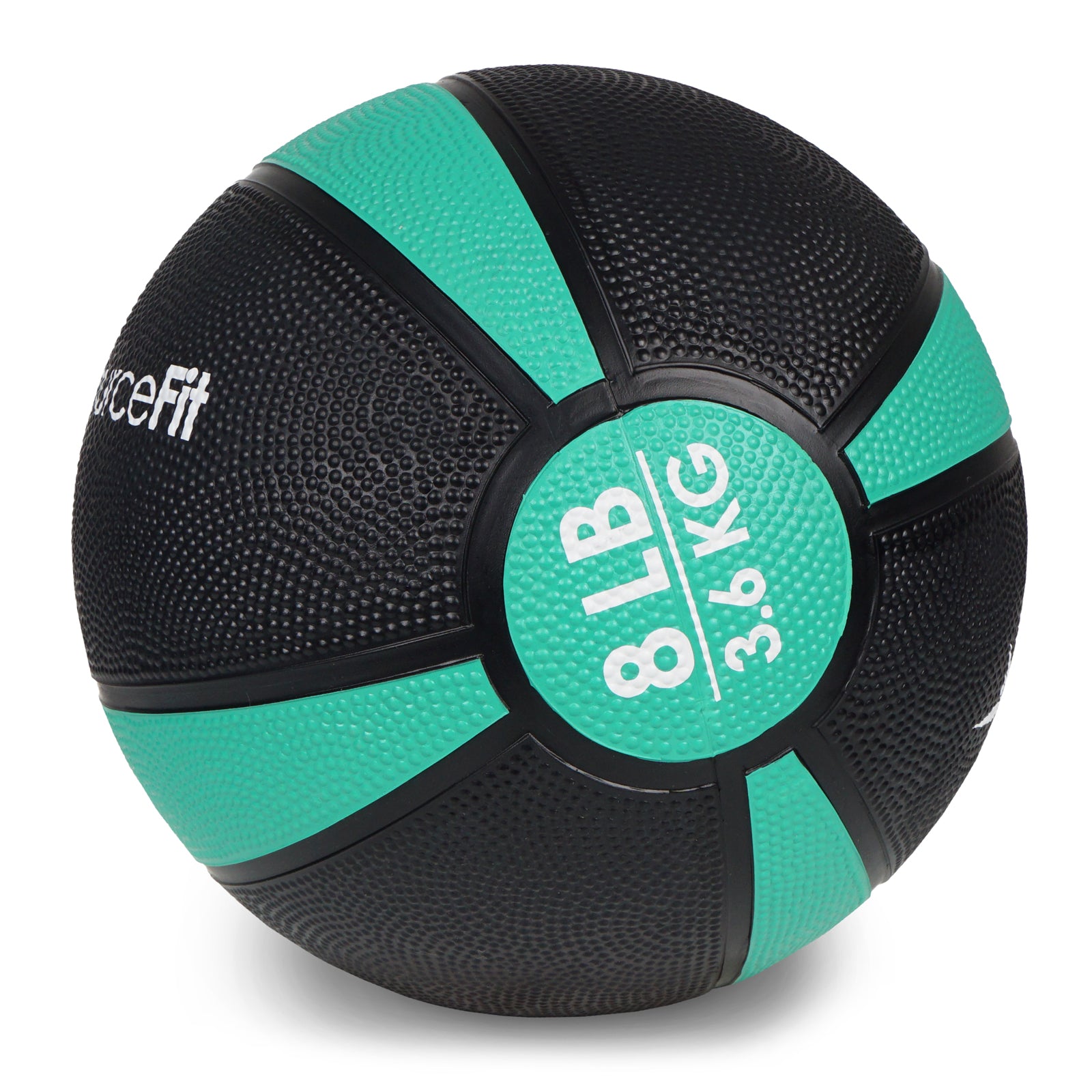 Rubber Medicine Ball, 8 lb