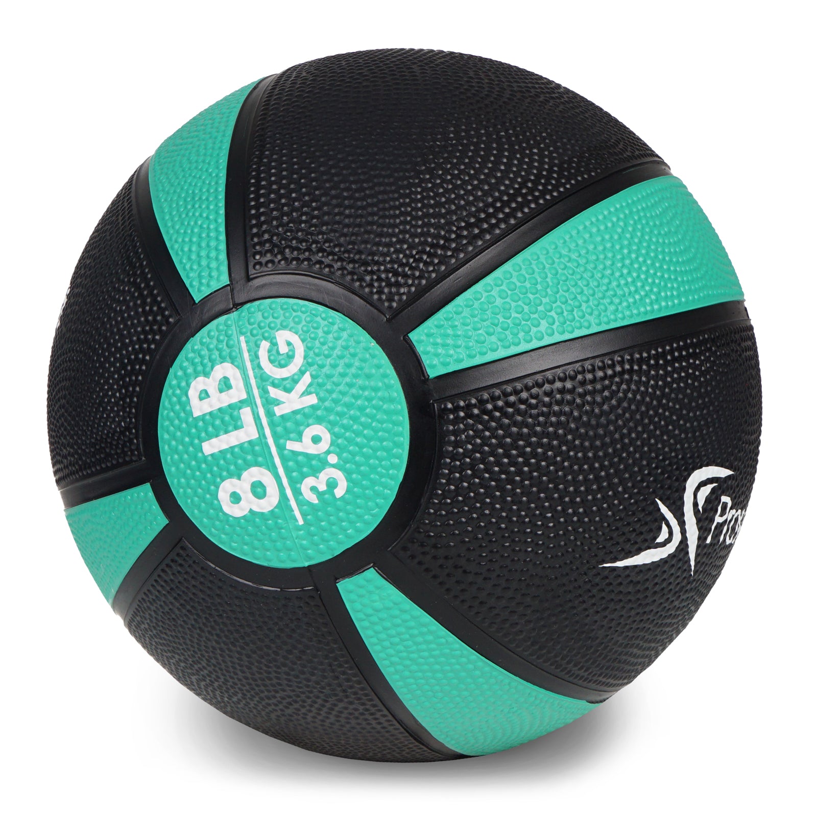 Rubber Medicine Ball, 8 lb