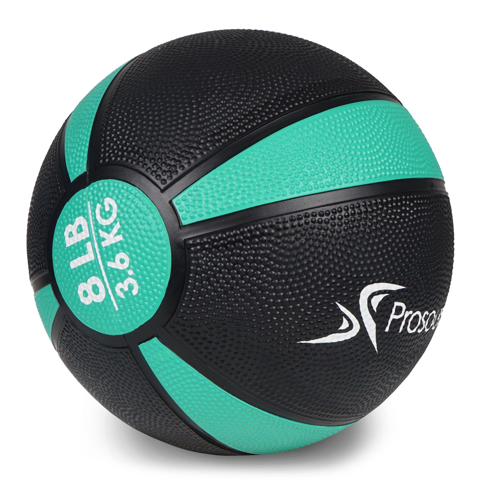 Rubber Medicine Ball, 8 lb