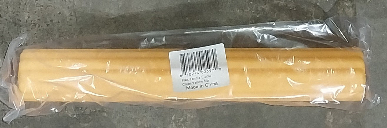 Flex and Twist Bar, 5 Lbs, Yellow
