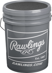 Rawlings 6 Gallon High School Raised Seam Ball-Bucket Combo - Includes 24 R100-Up1