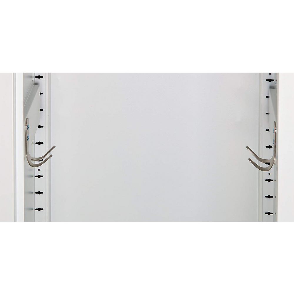 AdirOffice 24 in. H x 15 in. W Steel Single Tier Locker in Purple 2 Pack