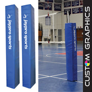 Protective Pad for the Volleyball Uprights with Customized Graphics