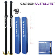 Carbon Ultralite  Volleyball System (3-1/2 in. Floor Sleeve) - NFHS, NCAA, USVBA Compliant