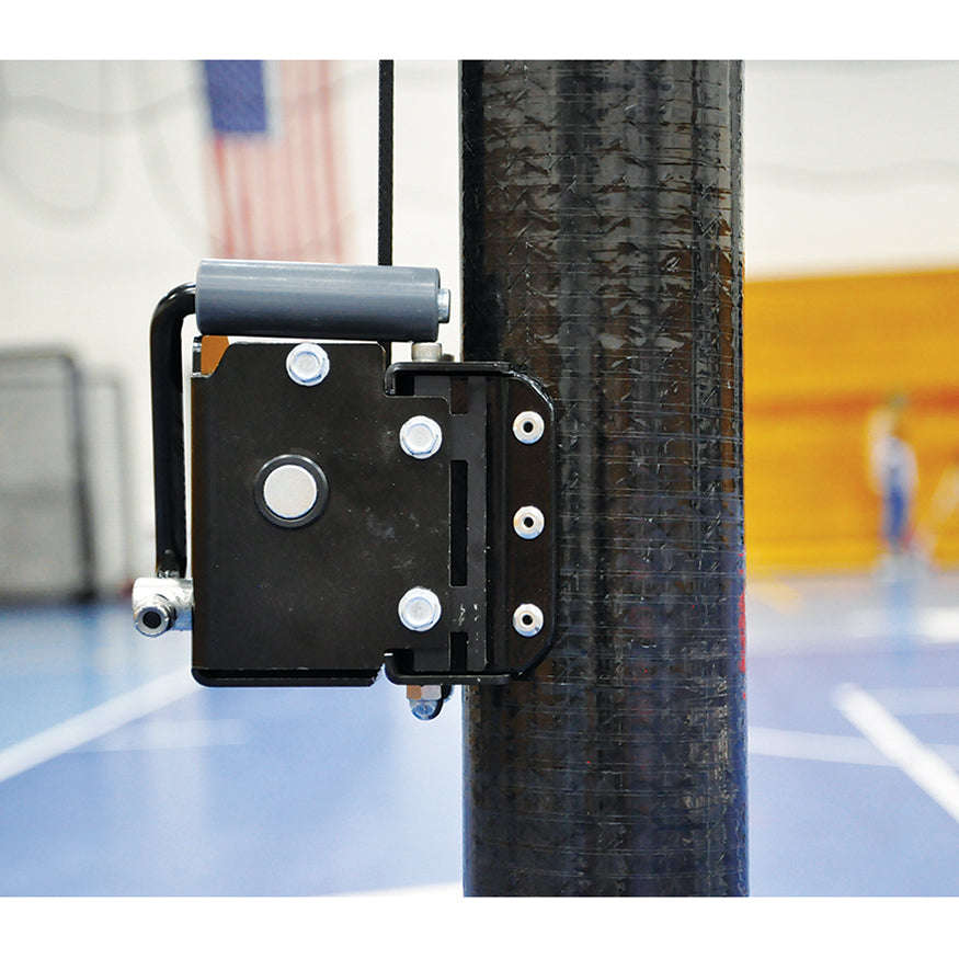 Carbon Ultralite  Volleyball System with custom graphics (3-1/2 in. Floor Sleeve) - NFHS, NCAA, USVBA Compliant