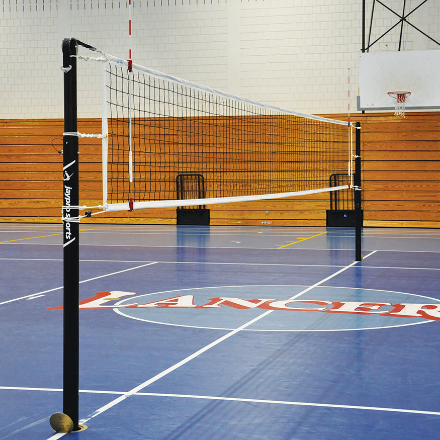 Carbon Ultralite  Volleyball Deluxe Package (3-1/2 in. Floor Sleeve) - NFHS, NCAA, USVBA Compliant