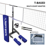 T-Base - Competition Volleyball Net Center Upright System (FeatherLite  (Pin-Stop Height Adjust) Upright) - NFHS, NCAA, USVBA Compliant