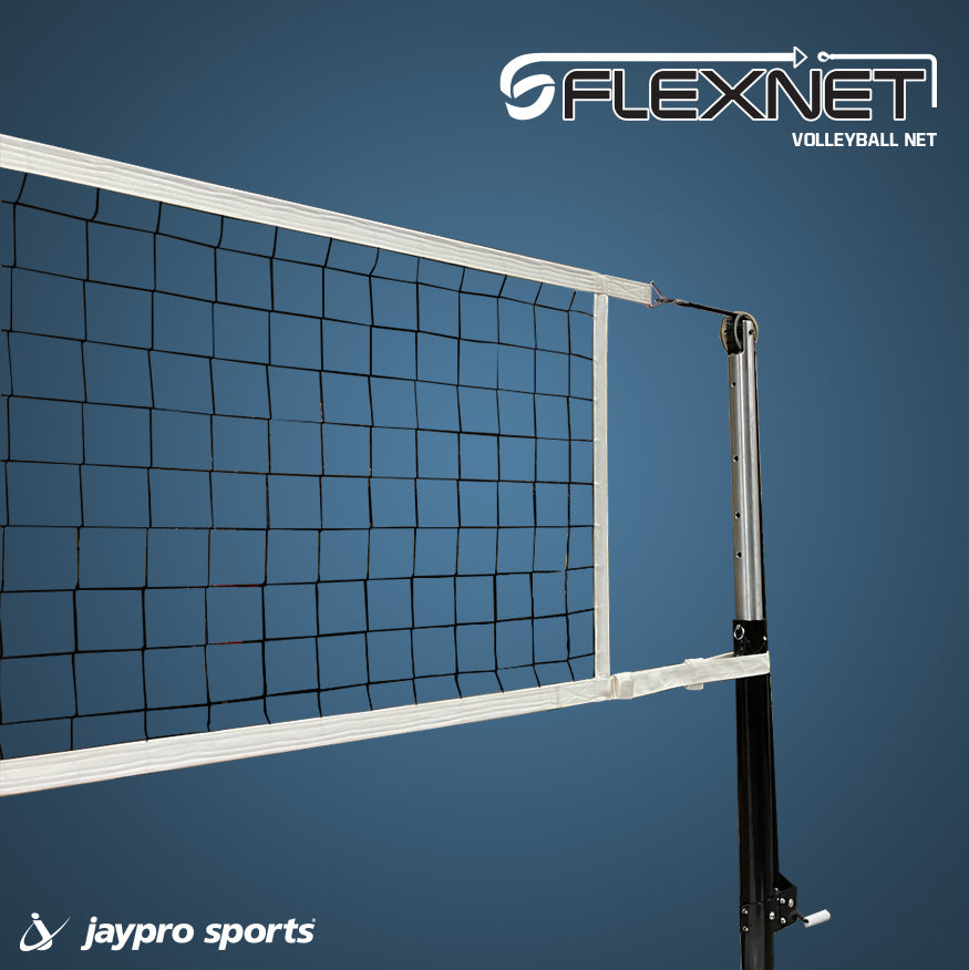 PowerLite  Volleyball System (3-1/2 in. Floor Sleeve) - NFHS, NCAA, USVBA Compliant