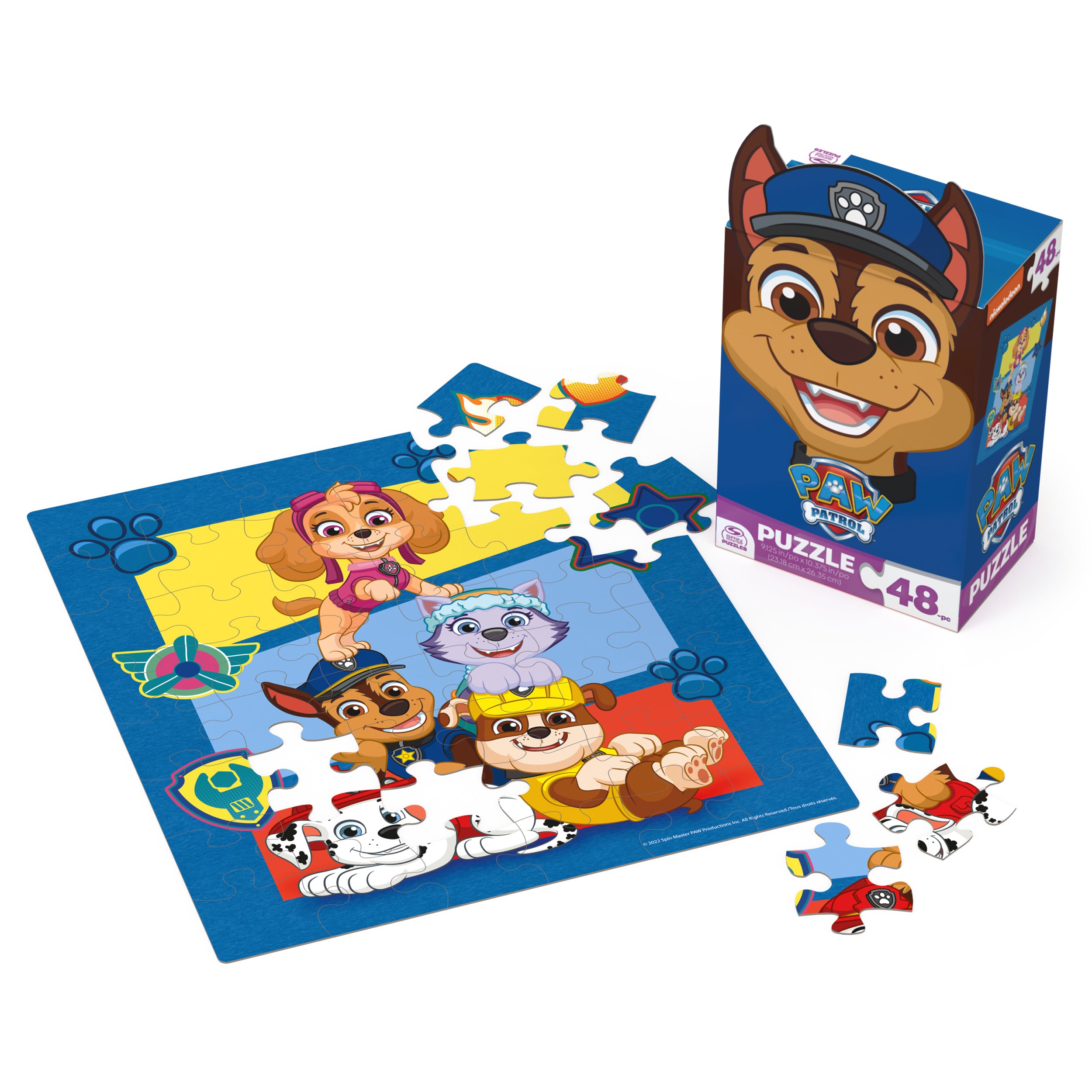 Bluey, 48-Piece Jigsaw Puzzle with Cute Ear Gift Box
