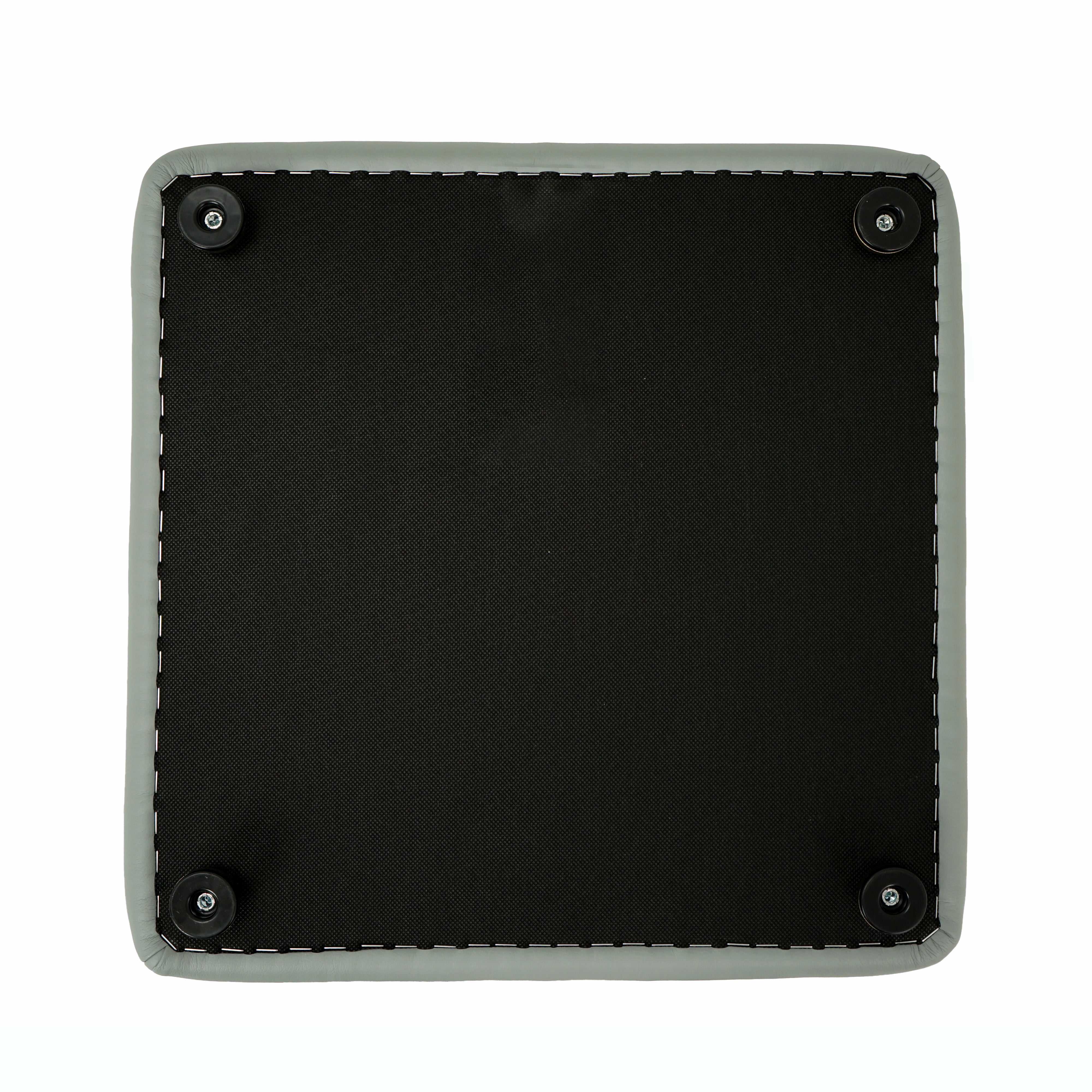 Pro Series Upholstered Square Ottoman 12" Height - Black