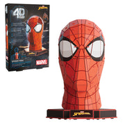 4D Build, Marvel Spider-Man 3D Puzzle Model Kit with Stand 82 Pcs | Spider-Man Desk Decor | Building Toys | 3D Puzzles for Adults & Teens 12+
