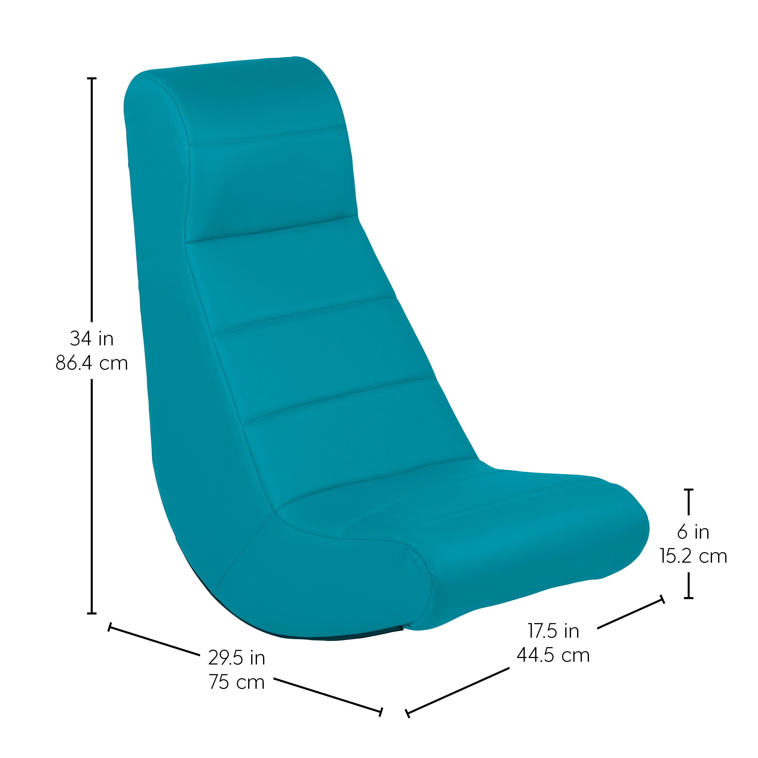 Horizontal Soft Rocker - Teal