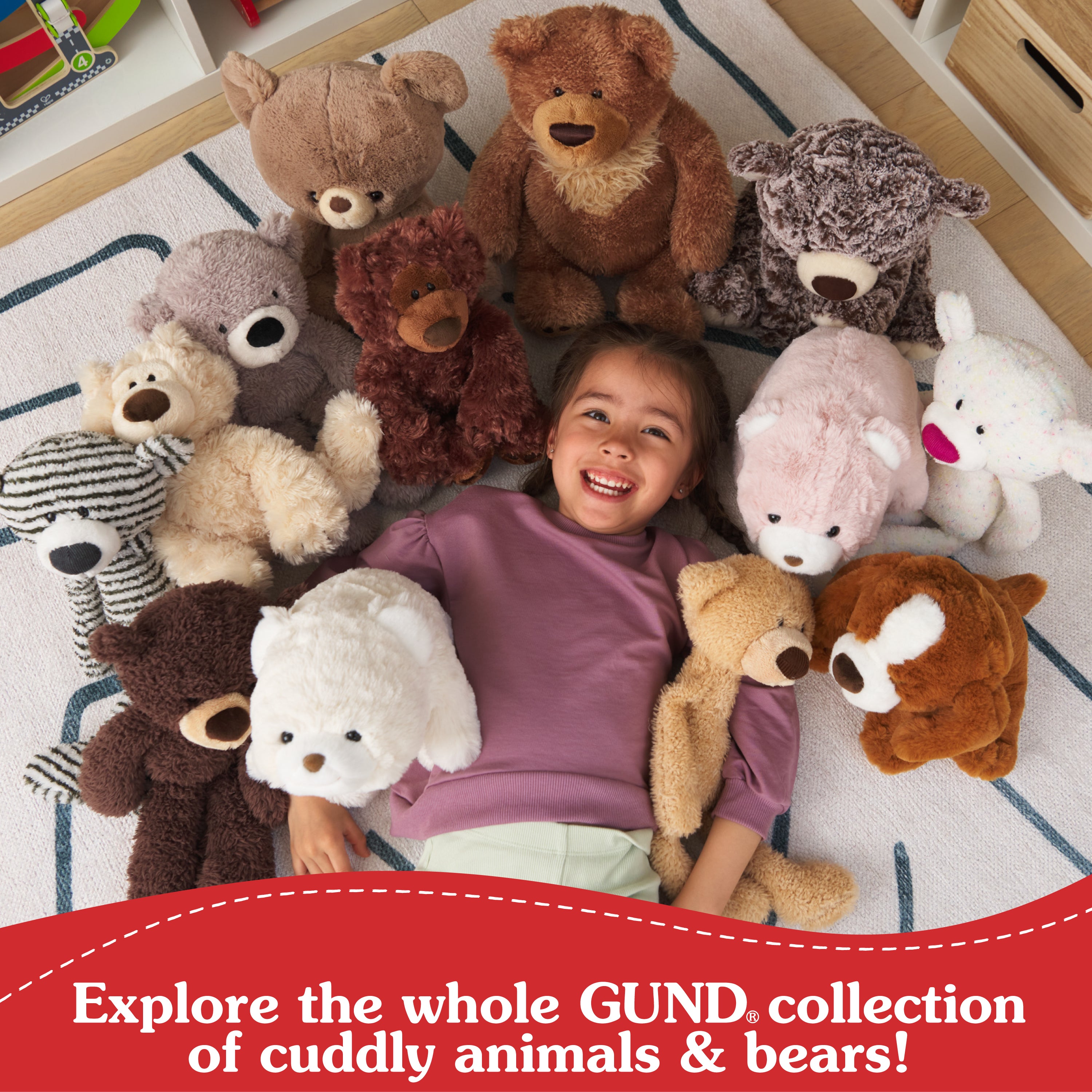 GUND Solana Giraffe and Baby Plush, Premium Giraffe Stuffed Animals for Ages 1 and Up, Brown, 10”