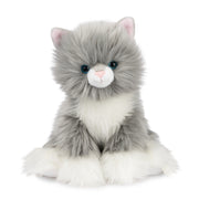 GUND Camilla Kitten Plush, Premium Cat Stuffed Animal for Ages 1 and Up, Gray/White, 9”