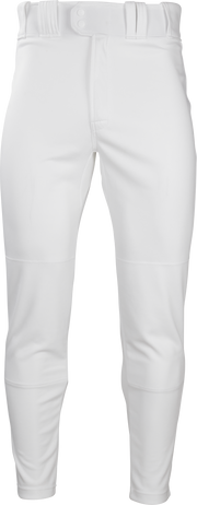 Rawlings Adult Plated Solid Pro Taper Fit Pant - Small - White