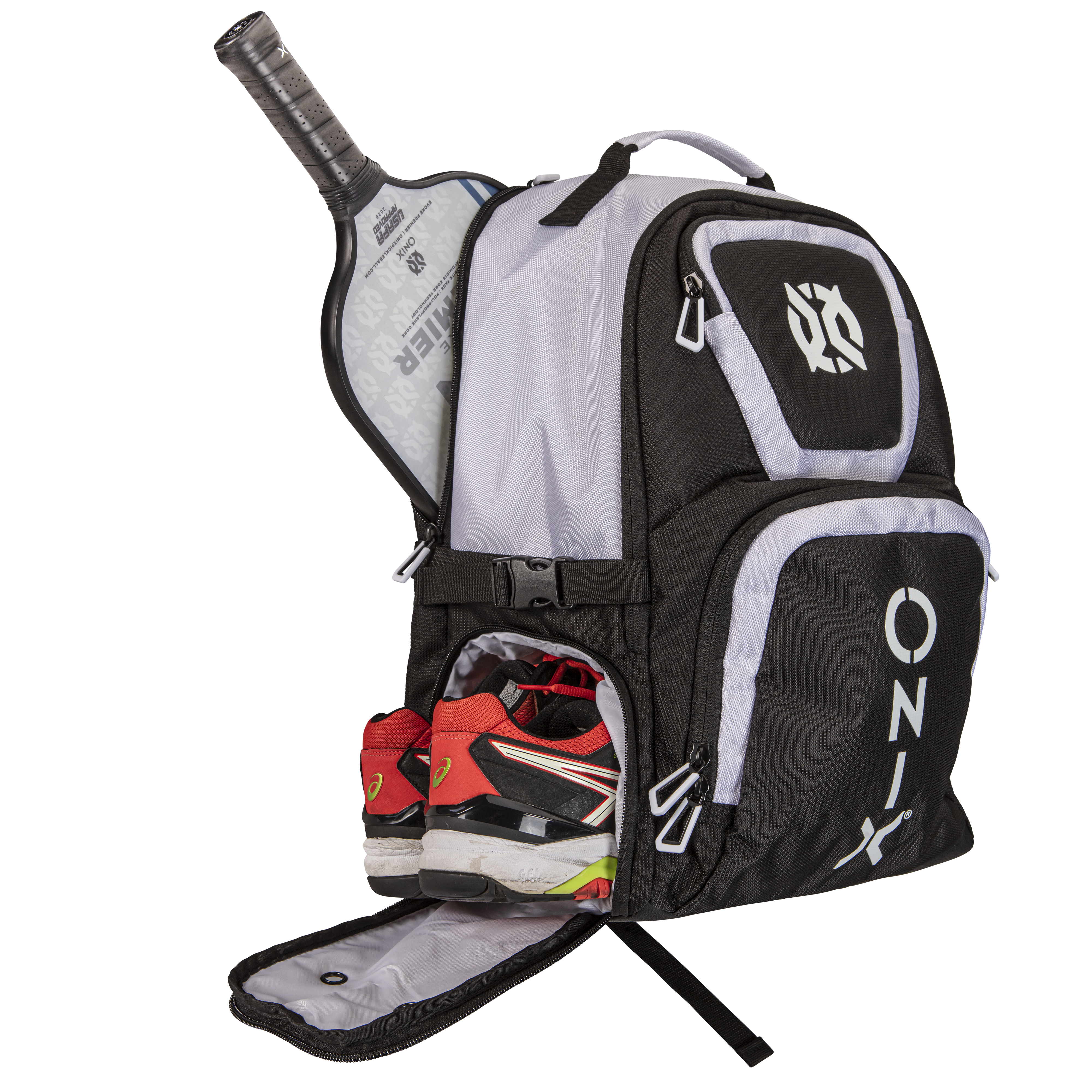 ONIX Pro Team Backpack — White/Black