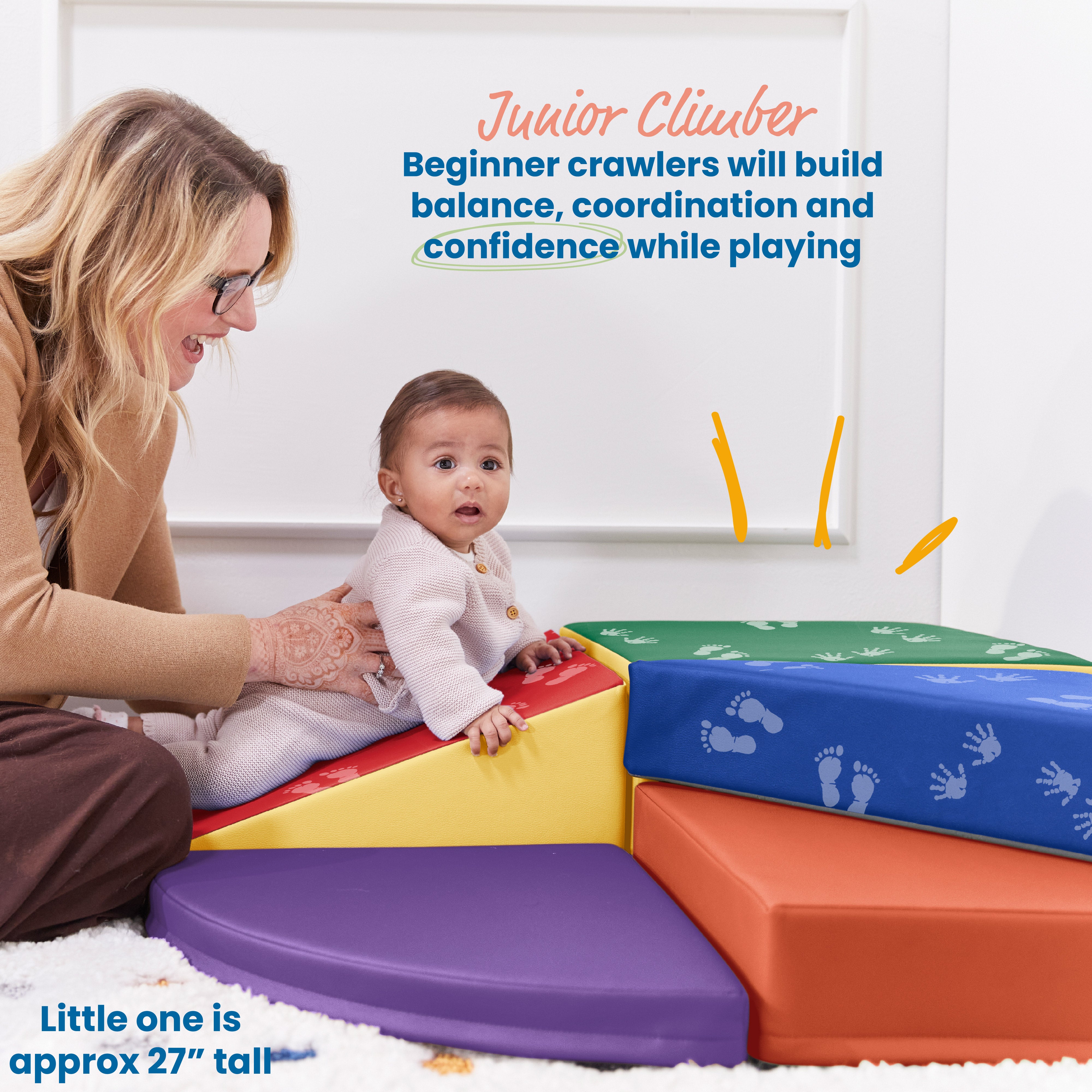 SoftZone Junior Tiny Twisting Climber - Hands and Feet