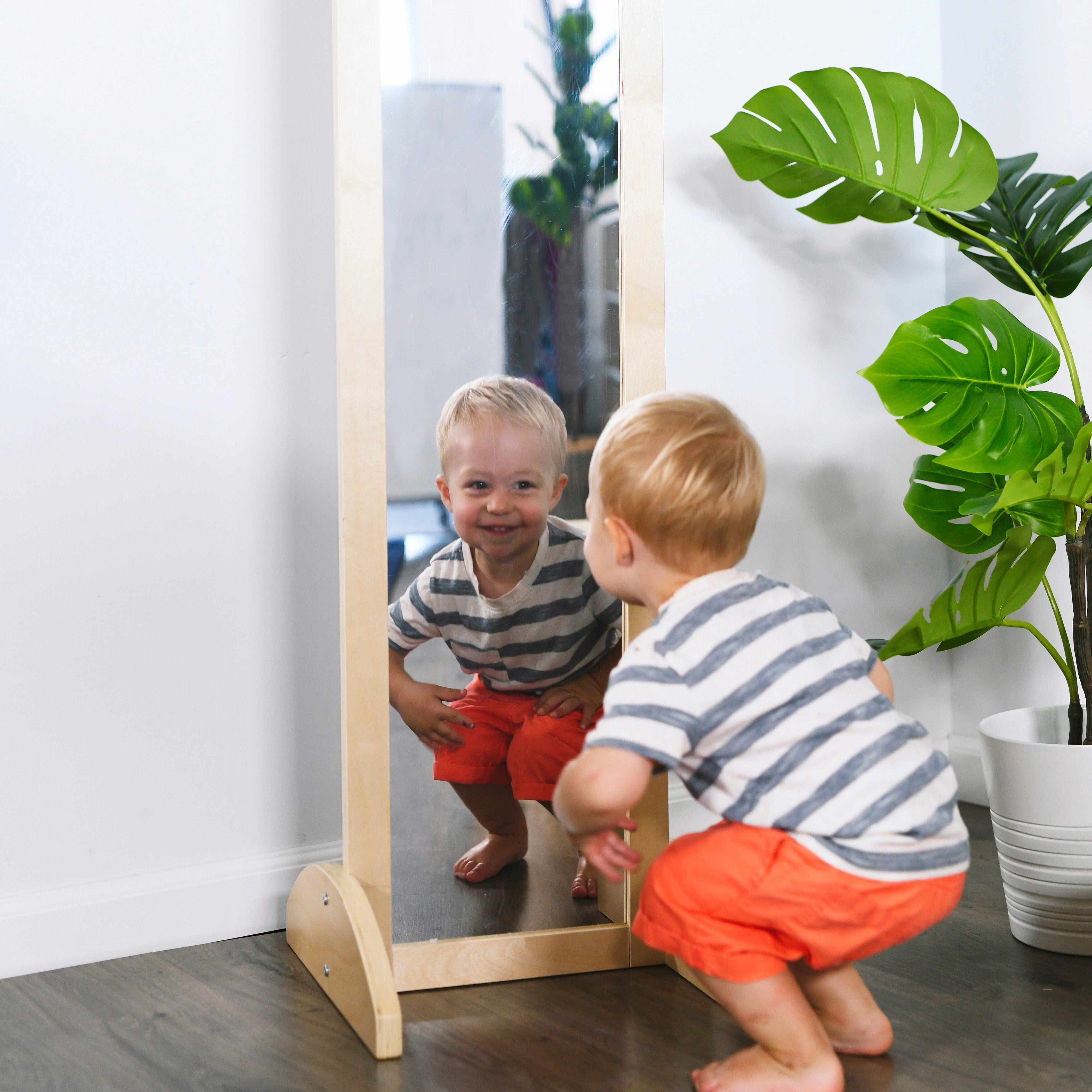 Double-Sided Bi-Directional Mirror - Natural