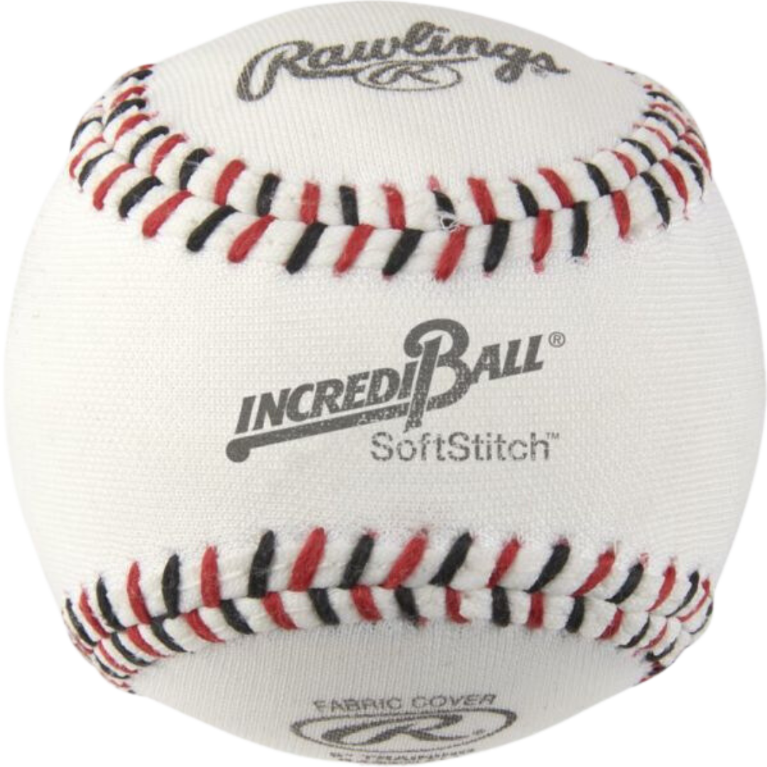 Rawlings Incredi-Ball 9-Inch White Softstitch Baseballs - Dz