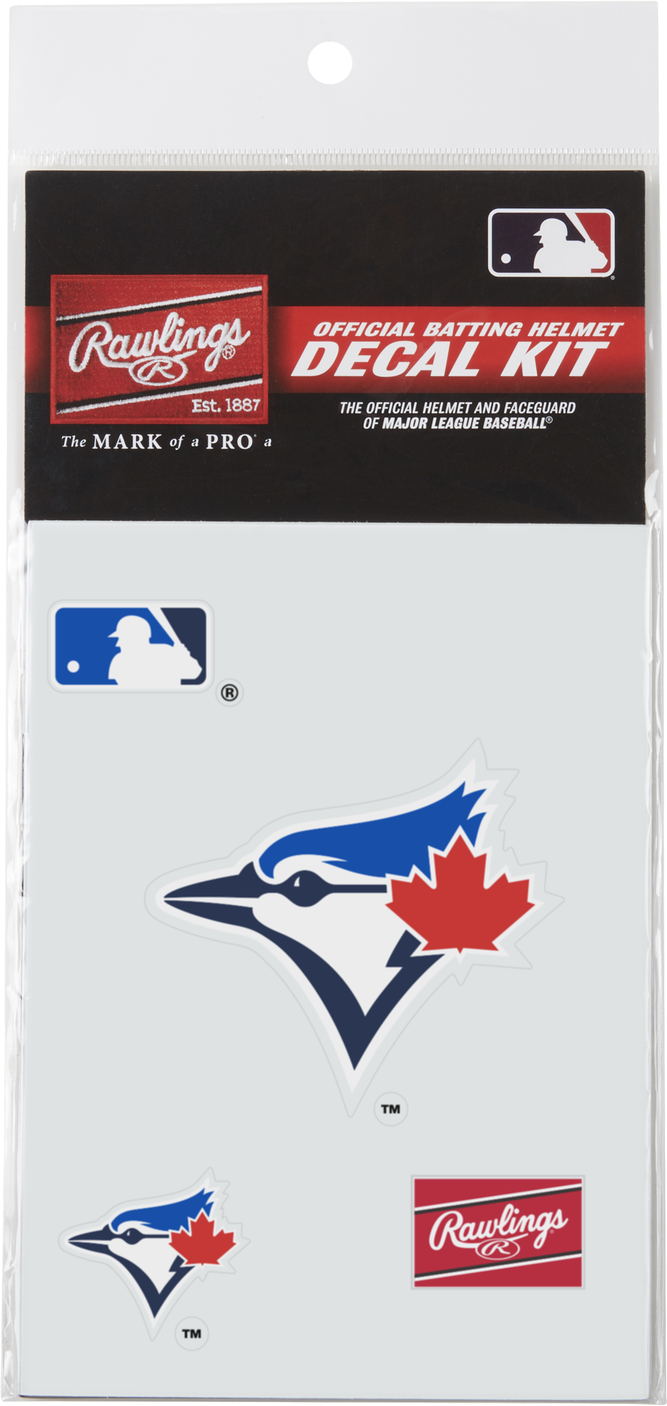 Rawlings Mlb Replica Decal Kits - Toronto Blue Jays