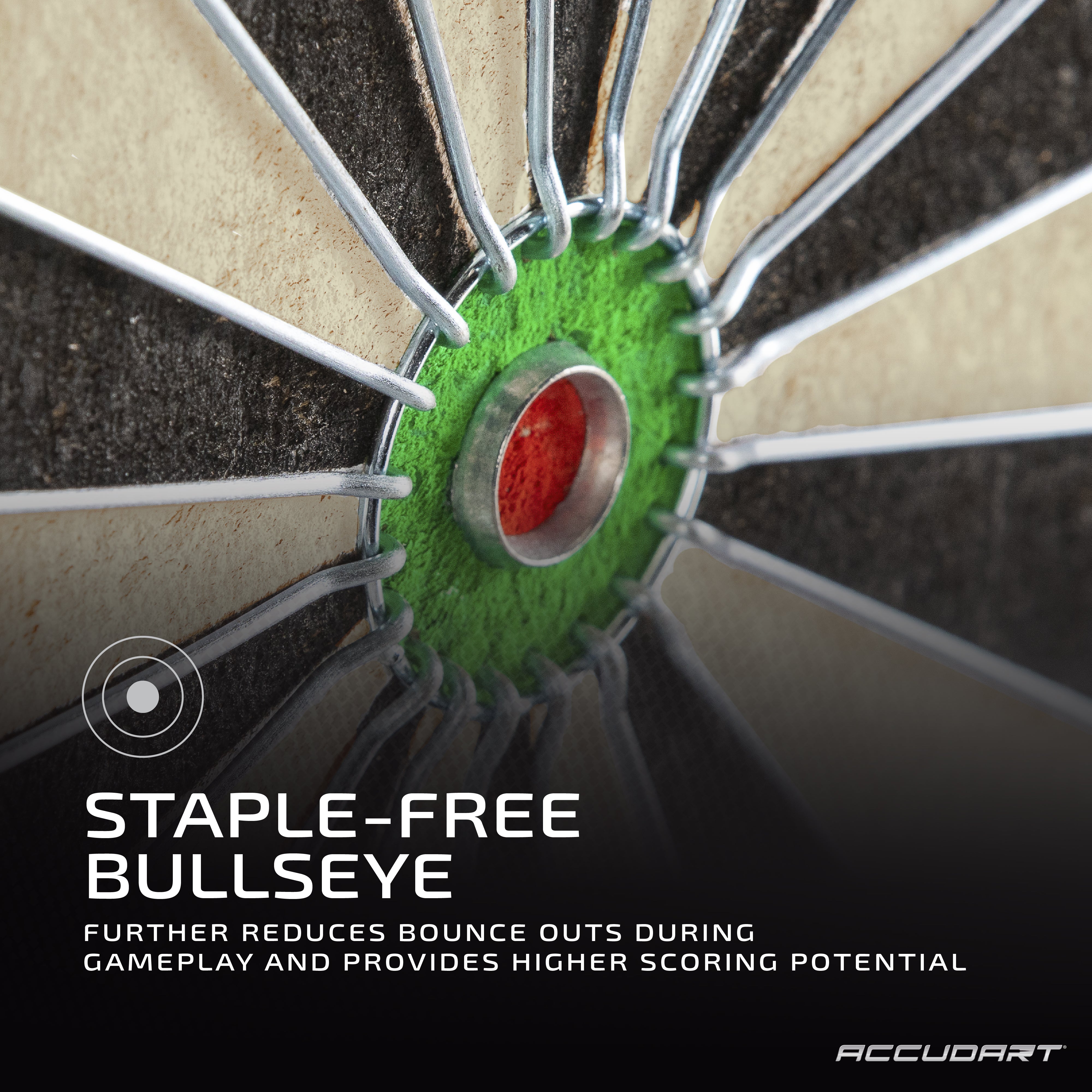 Accudart Rival Bristle Dartboard