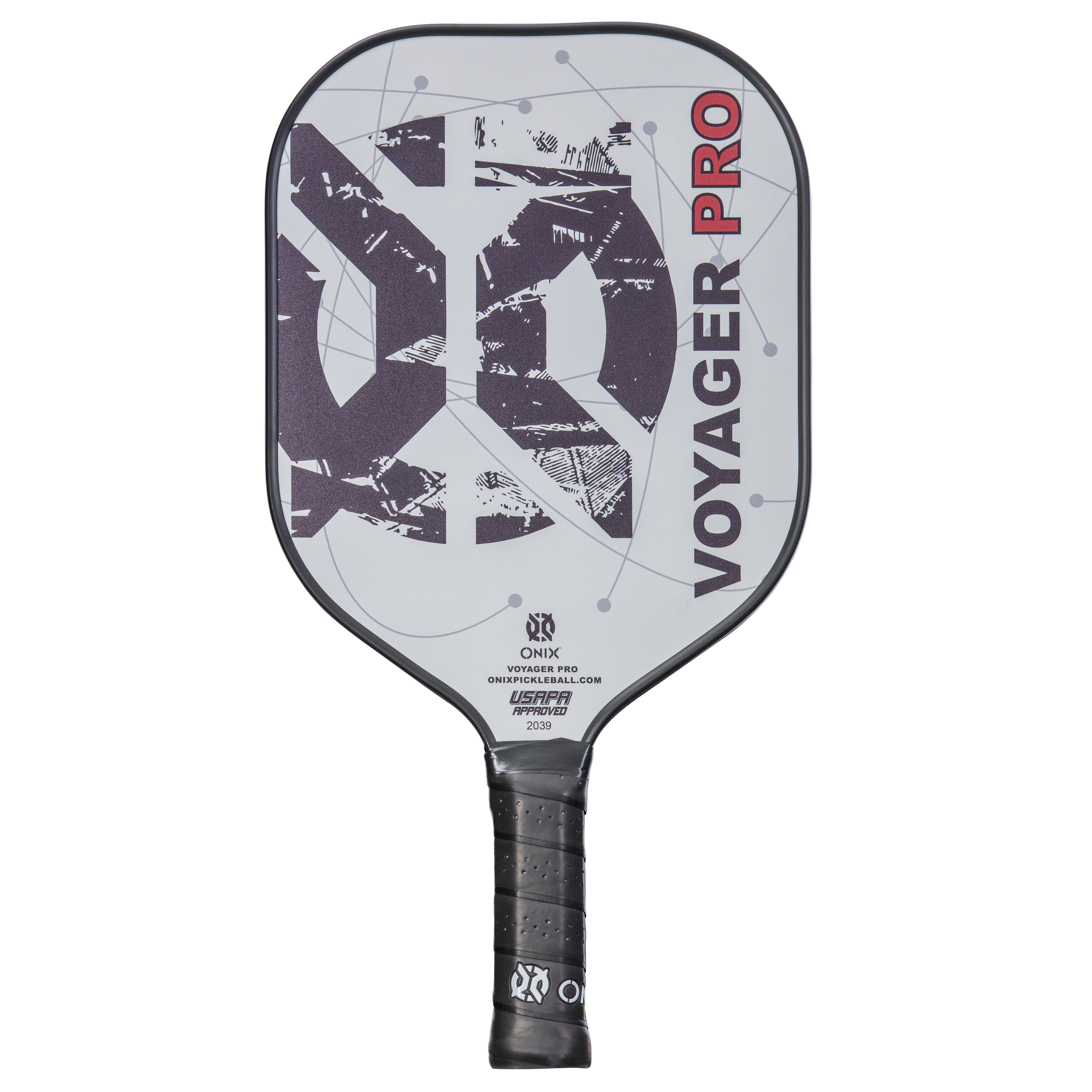 ONIX Voyager Pro Pickleball Paddle with Premium-Coated Graphite Face and Precision-Cut Polypropylene For Incredible Touch
