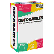 Spin Master Games, Decodables, A Hysterical Adult Party Game, Adult Card Game, Bachelorette Party Activity, 3-8 Players, for Ages 18 & Up