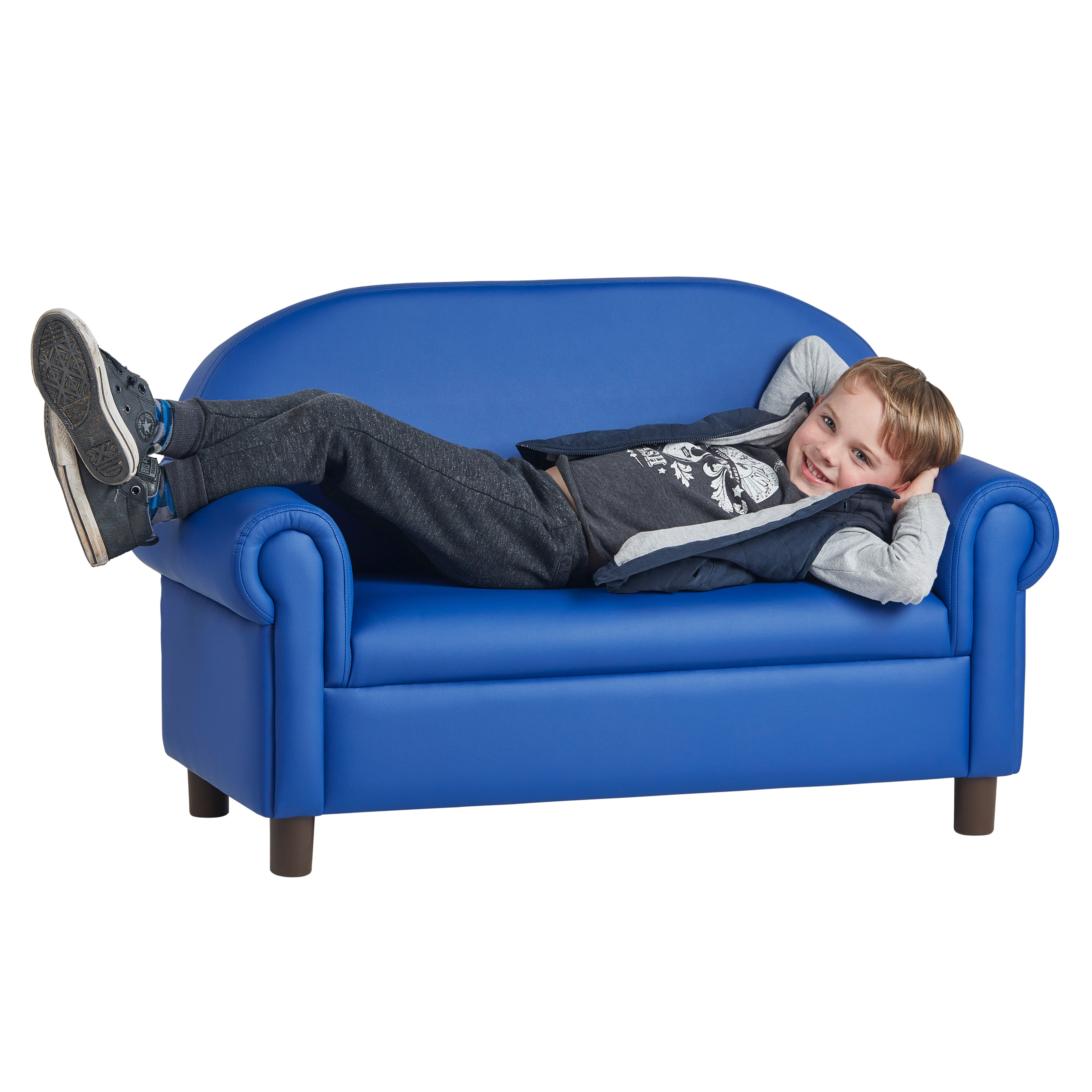 Little Lux Preschool Sofa - Blue
