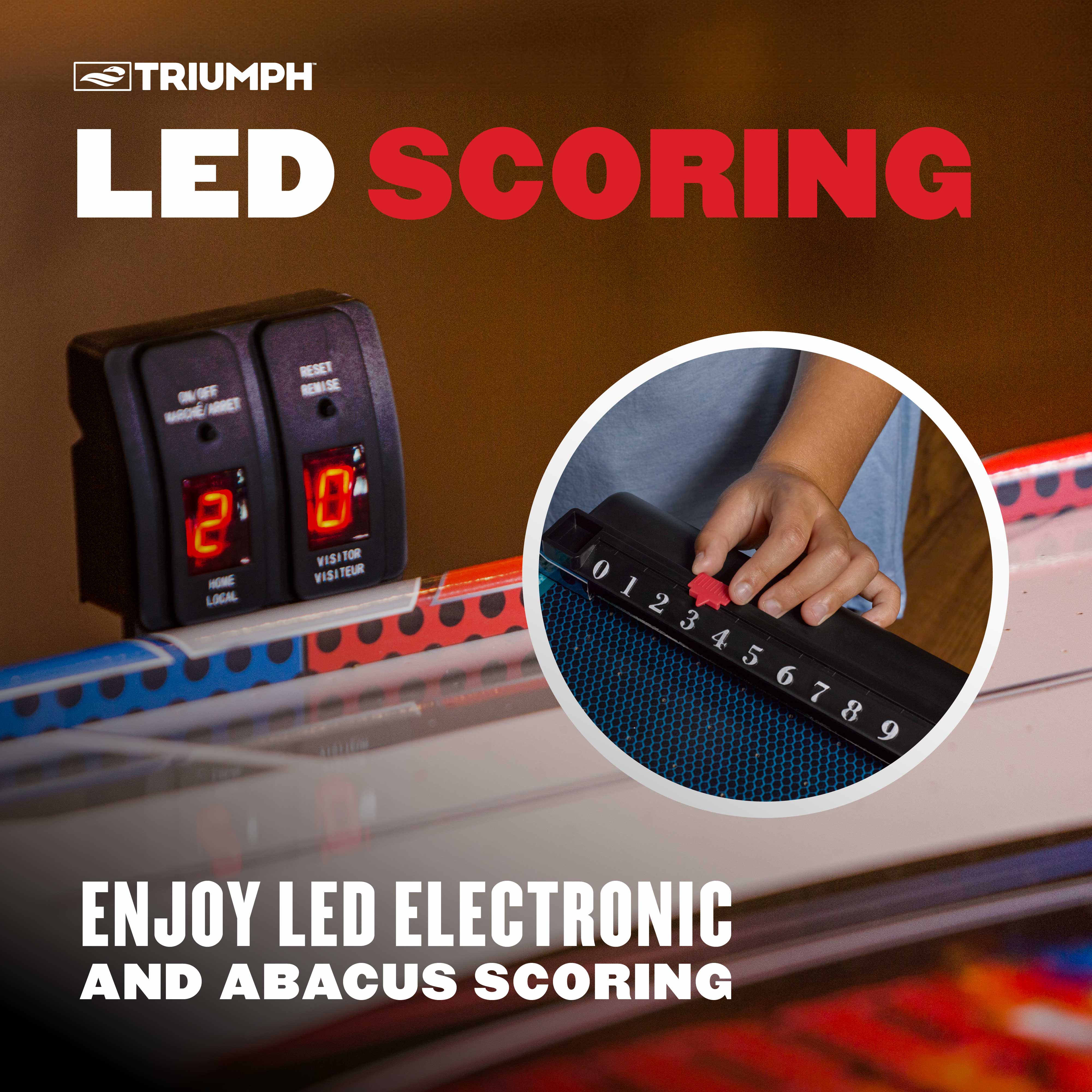 Triumph Fire 'n Ice Air Hockey Table