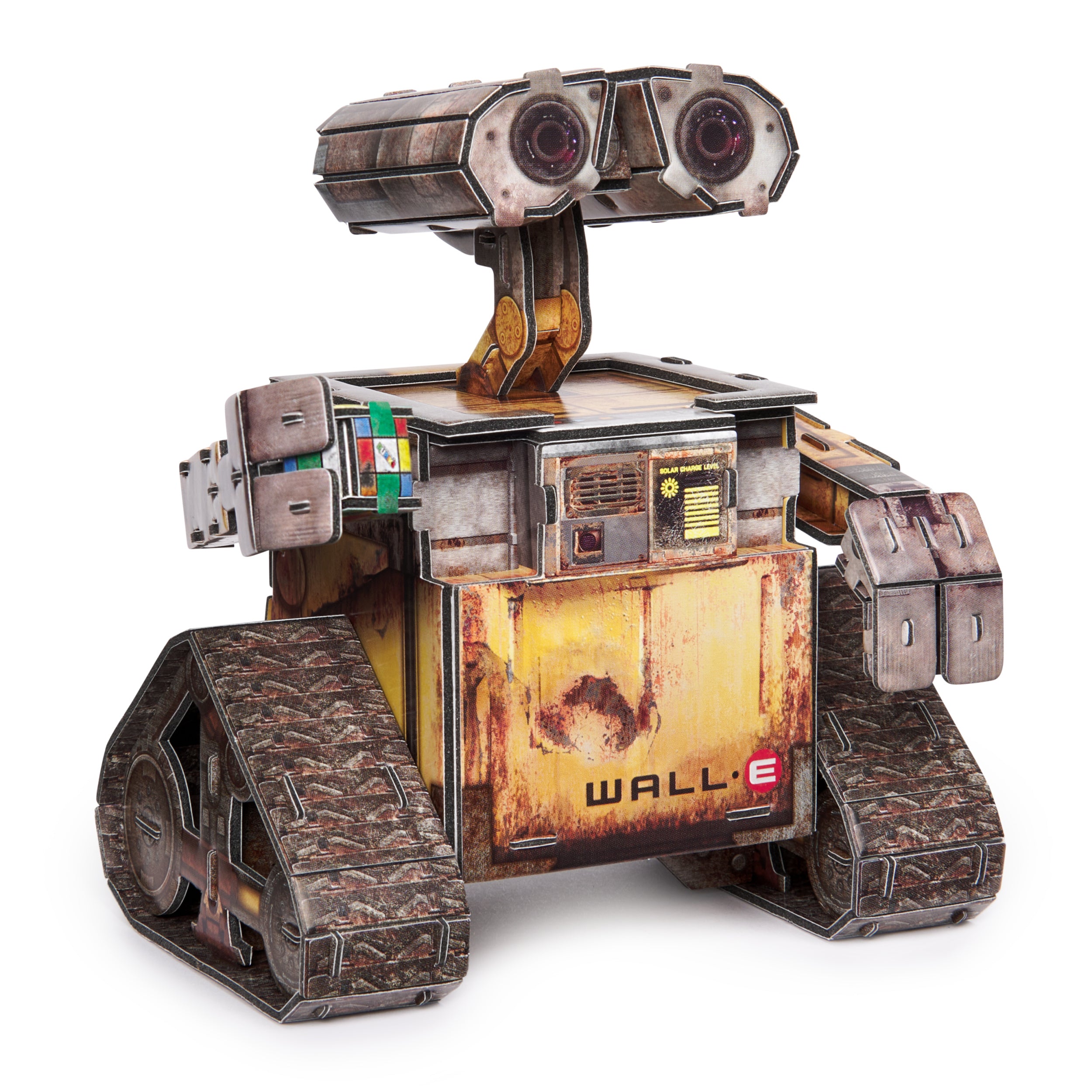 4D Build, Disney Pixar Wall-E 3D Puzzle Model Kit with Stand 60 Pcs | Disney Toys Desk Decor | Building Toys | 3D Puzzles for Adults & Teens 12+