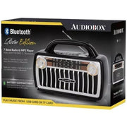 Audiobox Audiobox Solar Charge Cassette Recorder + Radio (RXC-11BT)