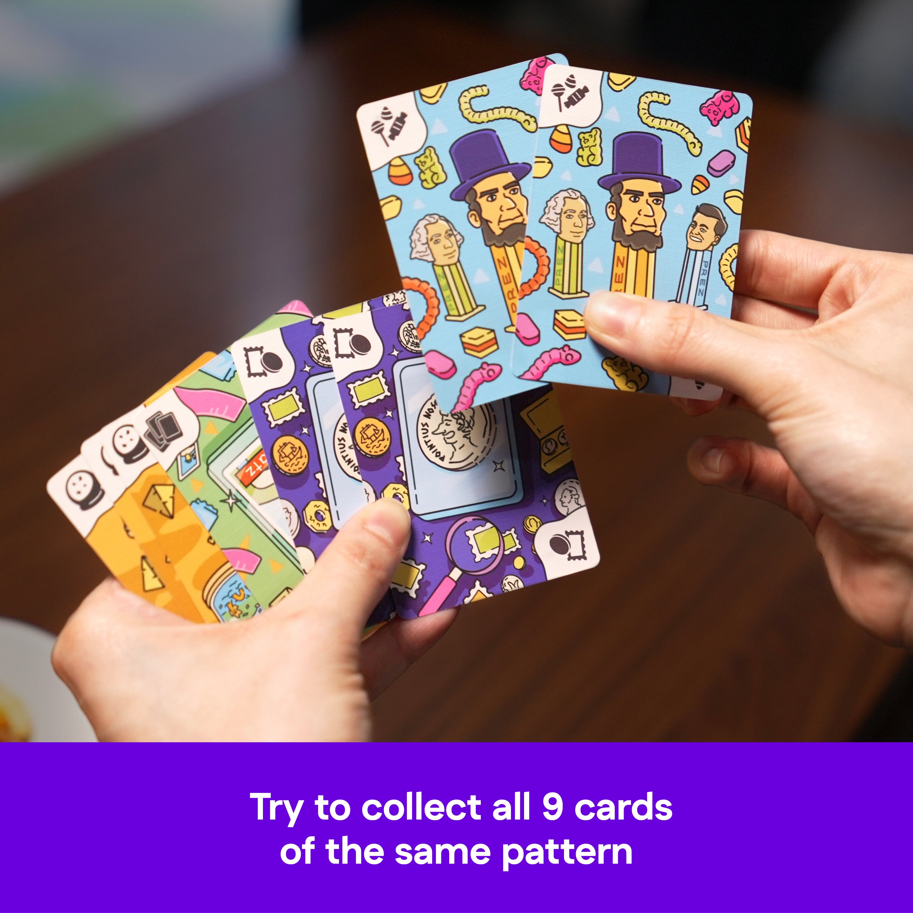 Spin Master Games, Mine Mine Mine The Card Game: A Fast-Paced Card Collecting Battle, Fun Activity for Teens, Adults & Family Game Night, 3-8 Players, for Ages 7 & Up