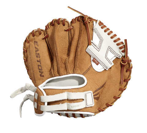 Easton Morgan Stuart Groundwork Training Series 1Hand Softball Glove - Left Hand Thrower - Tan