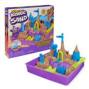 Kinetic Sand, Deluxe Beach Castle Playset with 2.5lbs Play Sand, Tools & Molds, Sensory Toys for Kids Ages 5 and up