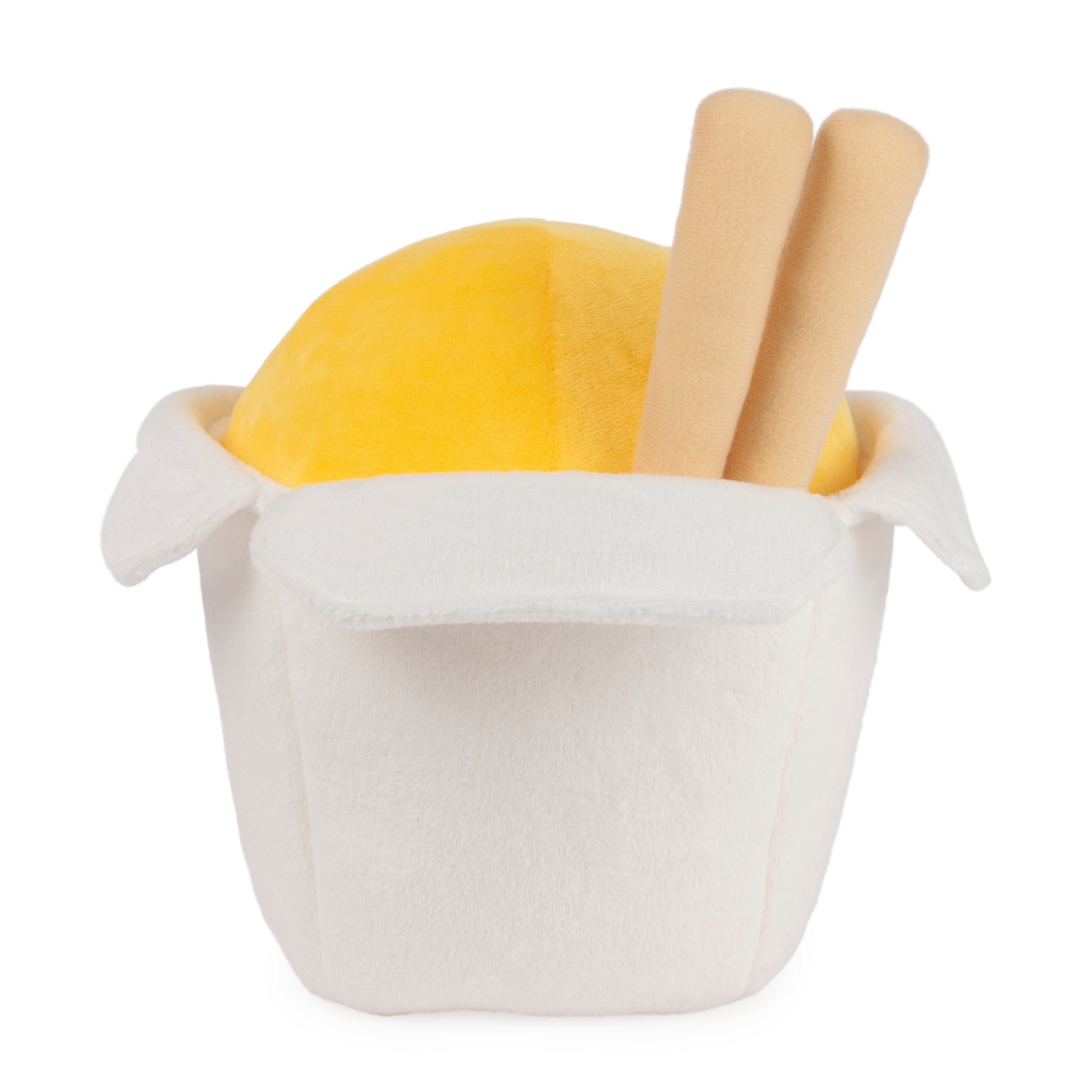 GUND Sanrio Gudetama The Lazy Egg Stuffed Animal, Gudetama Takeout Container Plush Toy for Ages 8 and Up, 9.5”