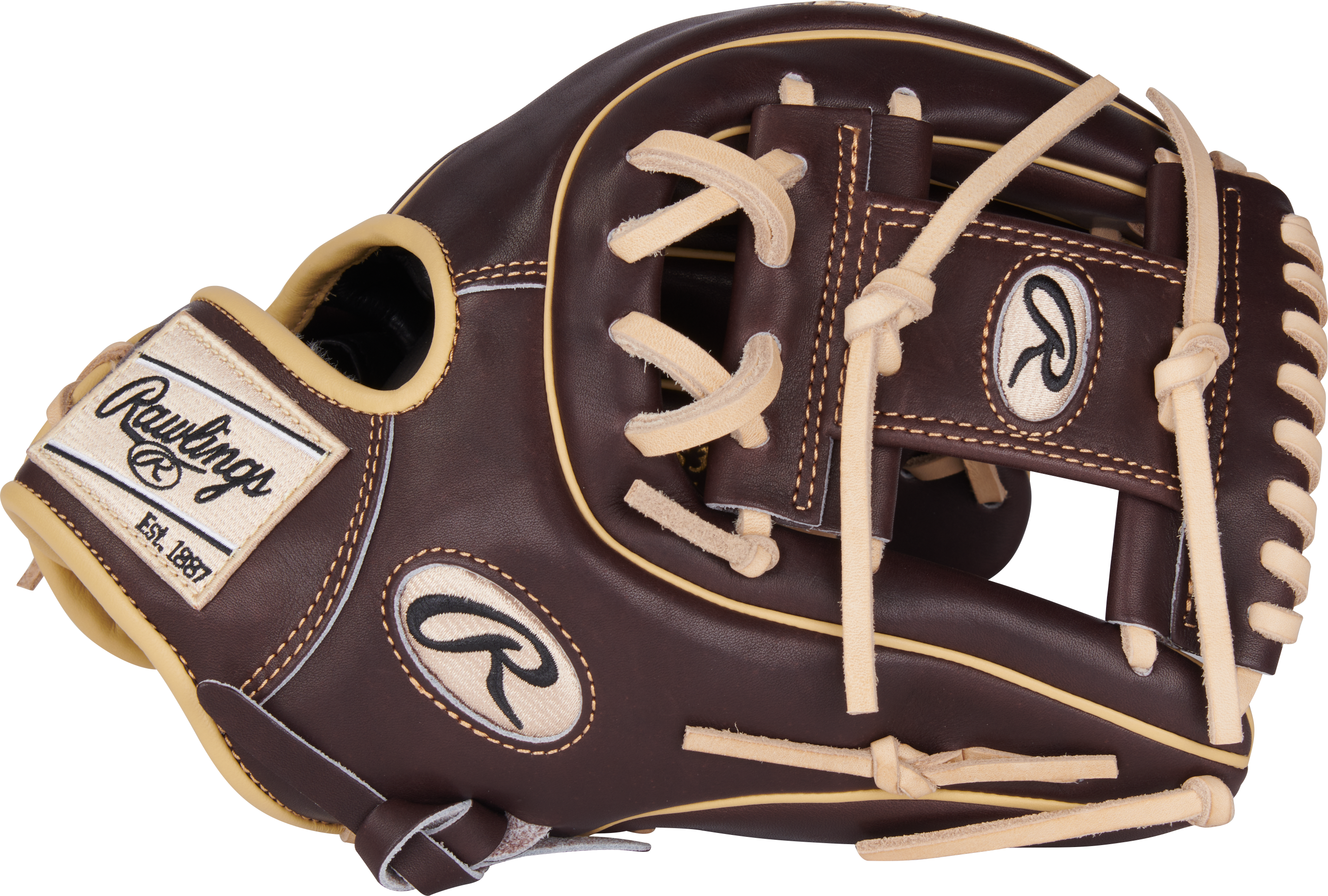 Rawlings Pro Preferred Series 11.75-Inch Baseball Glove - Right Hand Thrower - Mocha