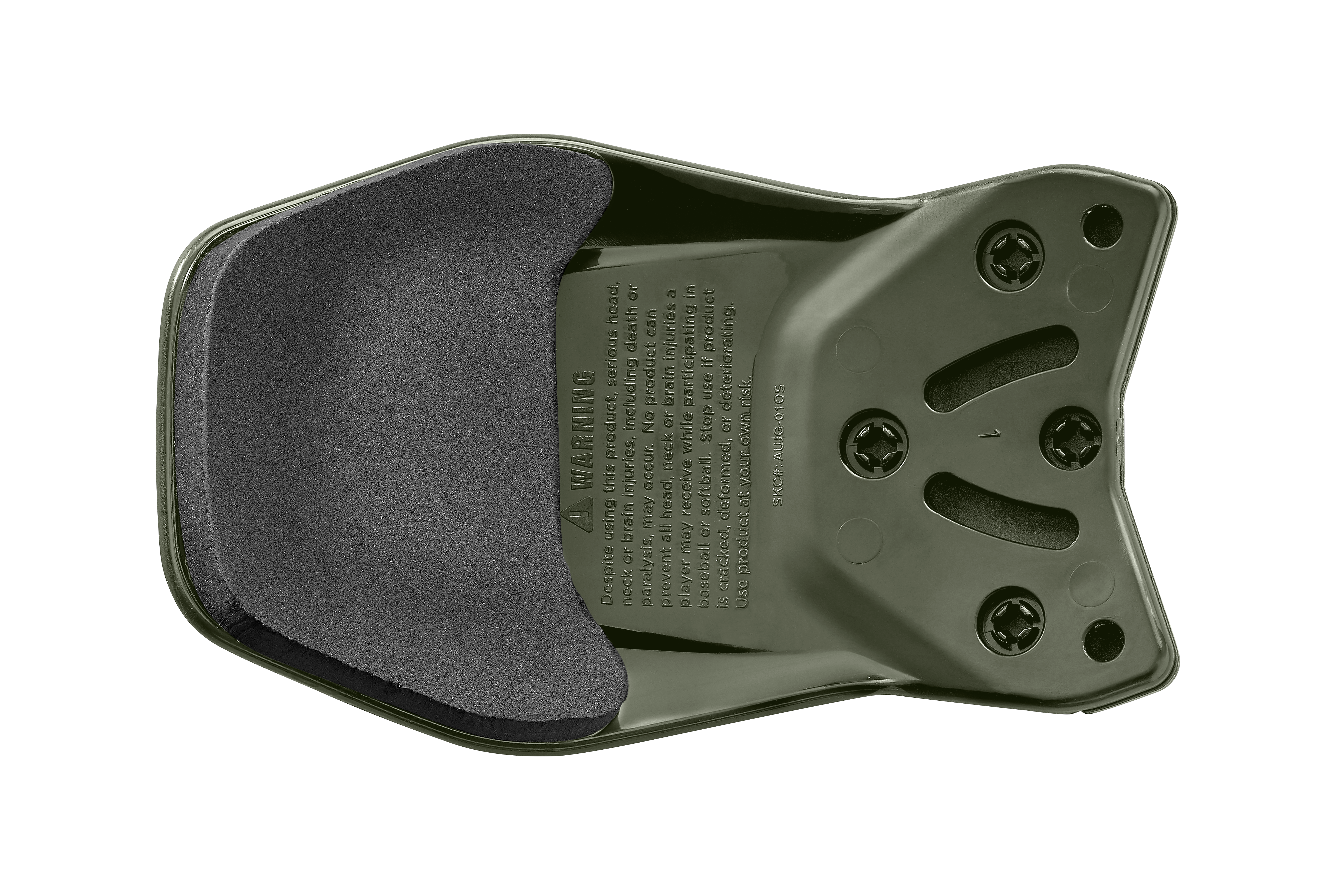 Easton Multi-Adjust Matte Jaw Guard - Military Green