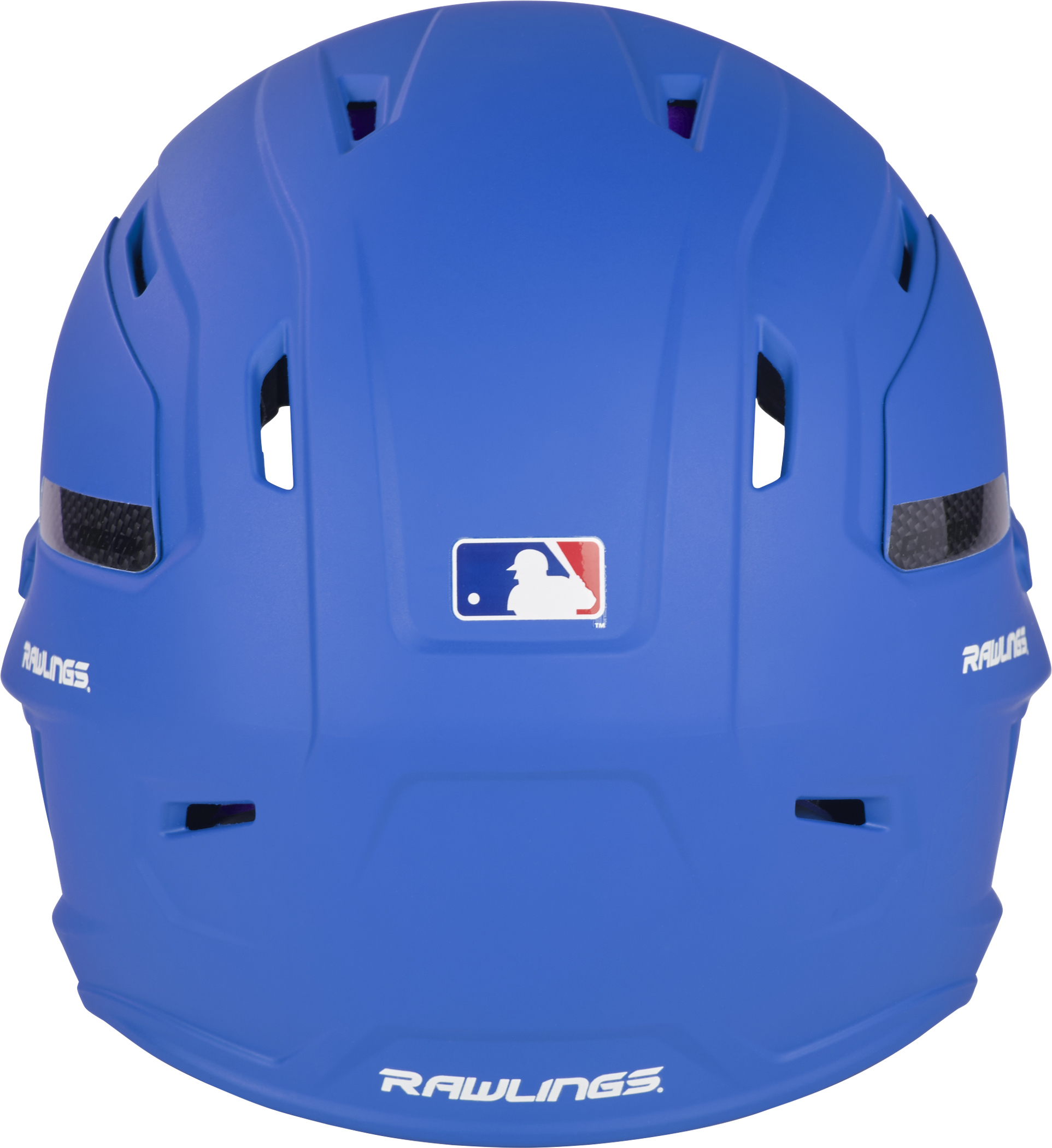Rawlings Mach Carbon Adult 1-Tone Baseball Helmet - Small - Royal