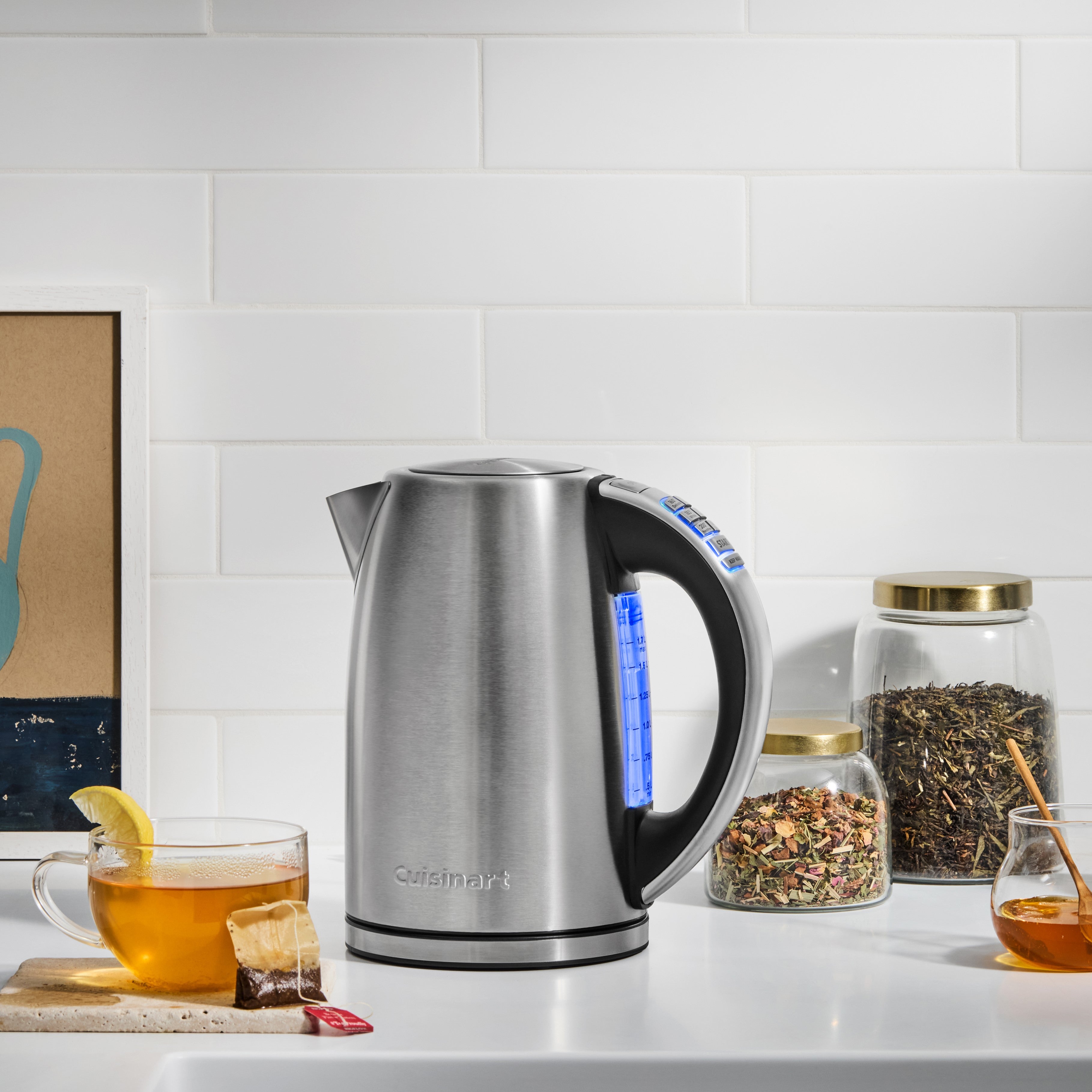 PerfecTemp® Cordless Electric Kettle - Stainless Steel P1